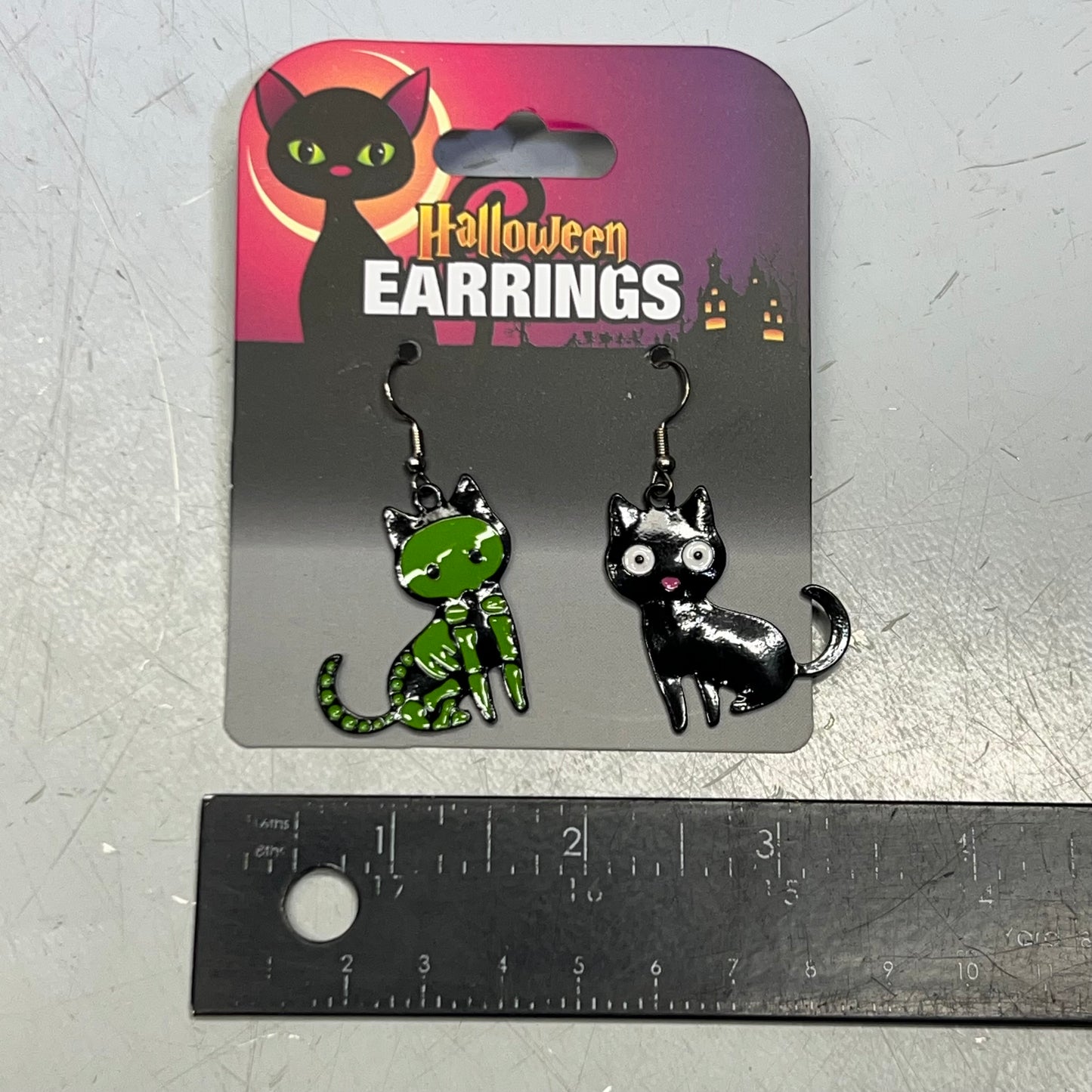 MAGIC SEASON Halloween Cat Earrings 768495