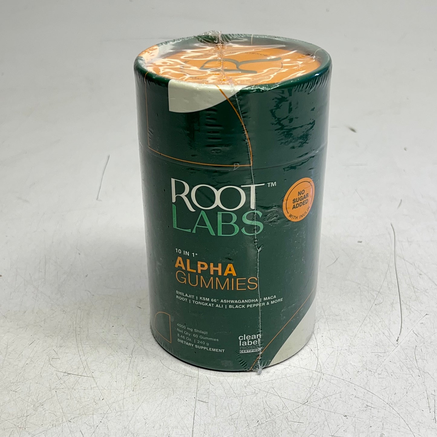 ZA@ ROOT LABS (167 PACK) 10 In 1 Alpha Gummy Vitamins 4000mg Shilajit BB 1/27 (As-Is)