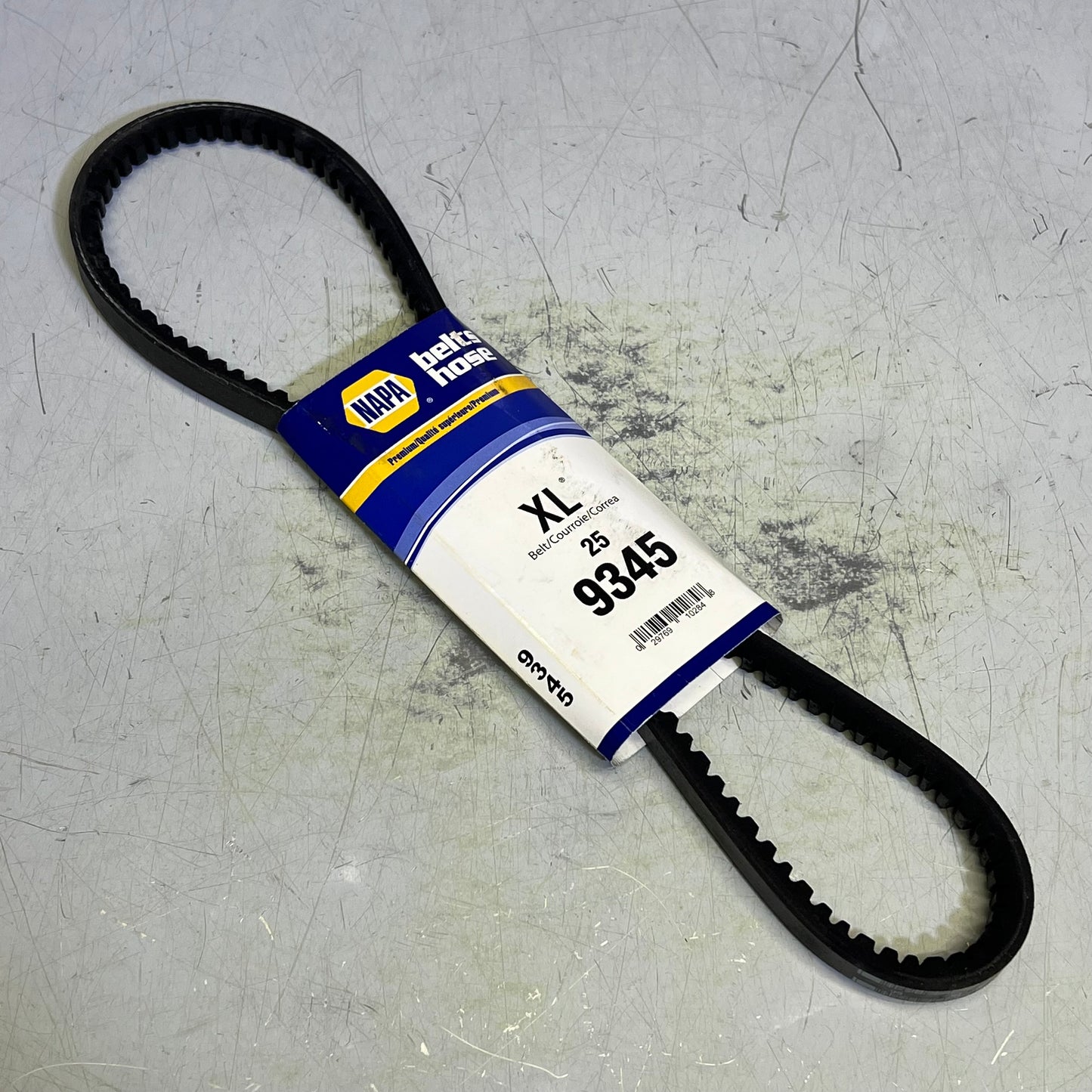 NAPA EPDM High Capacity Notched V-Belt HC50 15/32" x 35 1/8" Black 259345