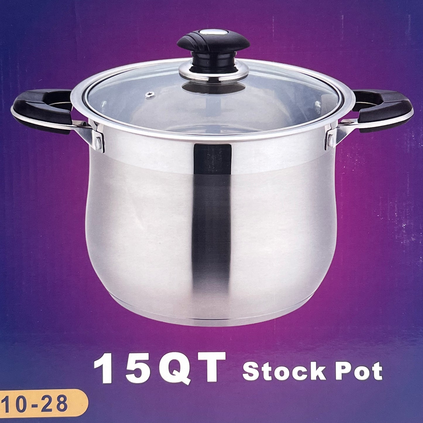 NEWARE Germany Chef Cook Stainless Steel 15QT Stock Pot 3110-28