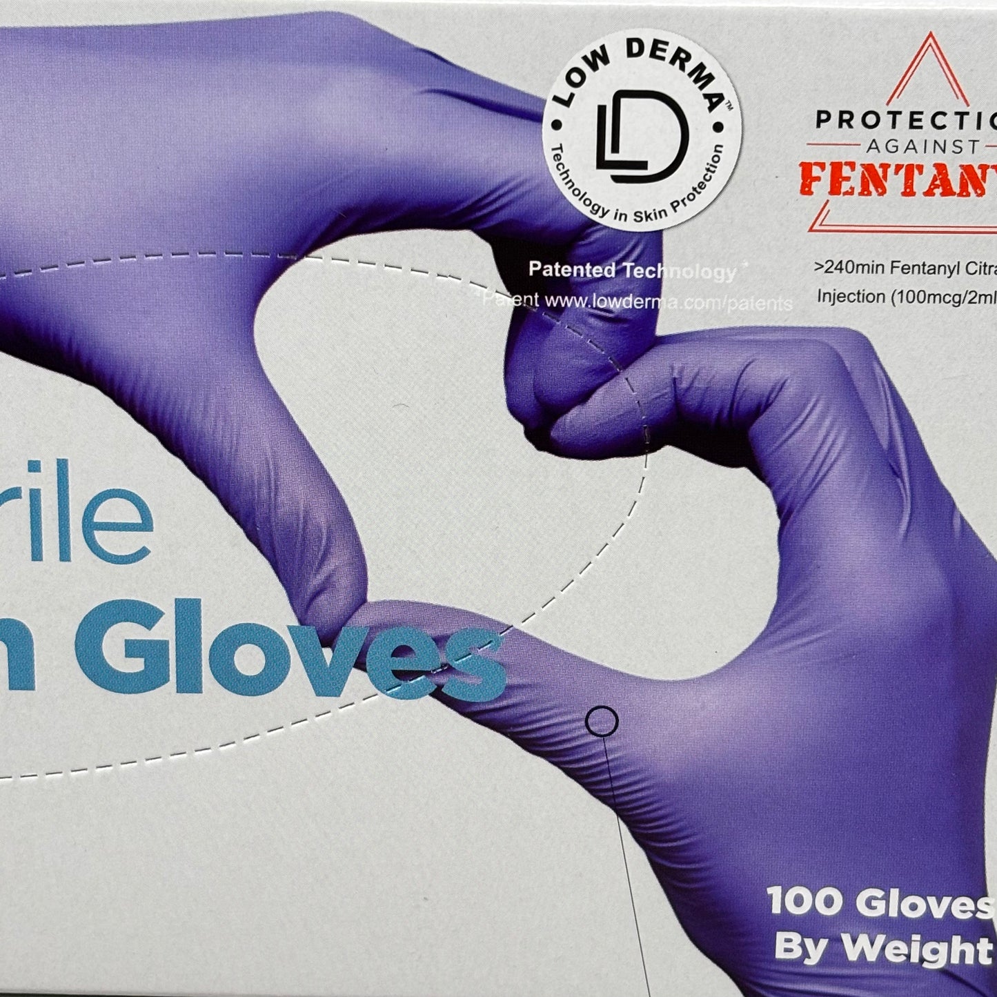 ZA@ EAGLE (10 BOXES, 100 GLOVES EACH) Sensitive Nitrile Examination Gloves Sz L Blue As-is