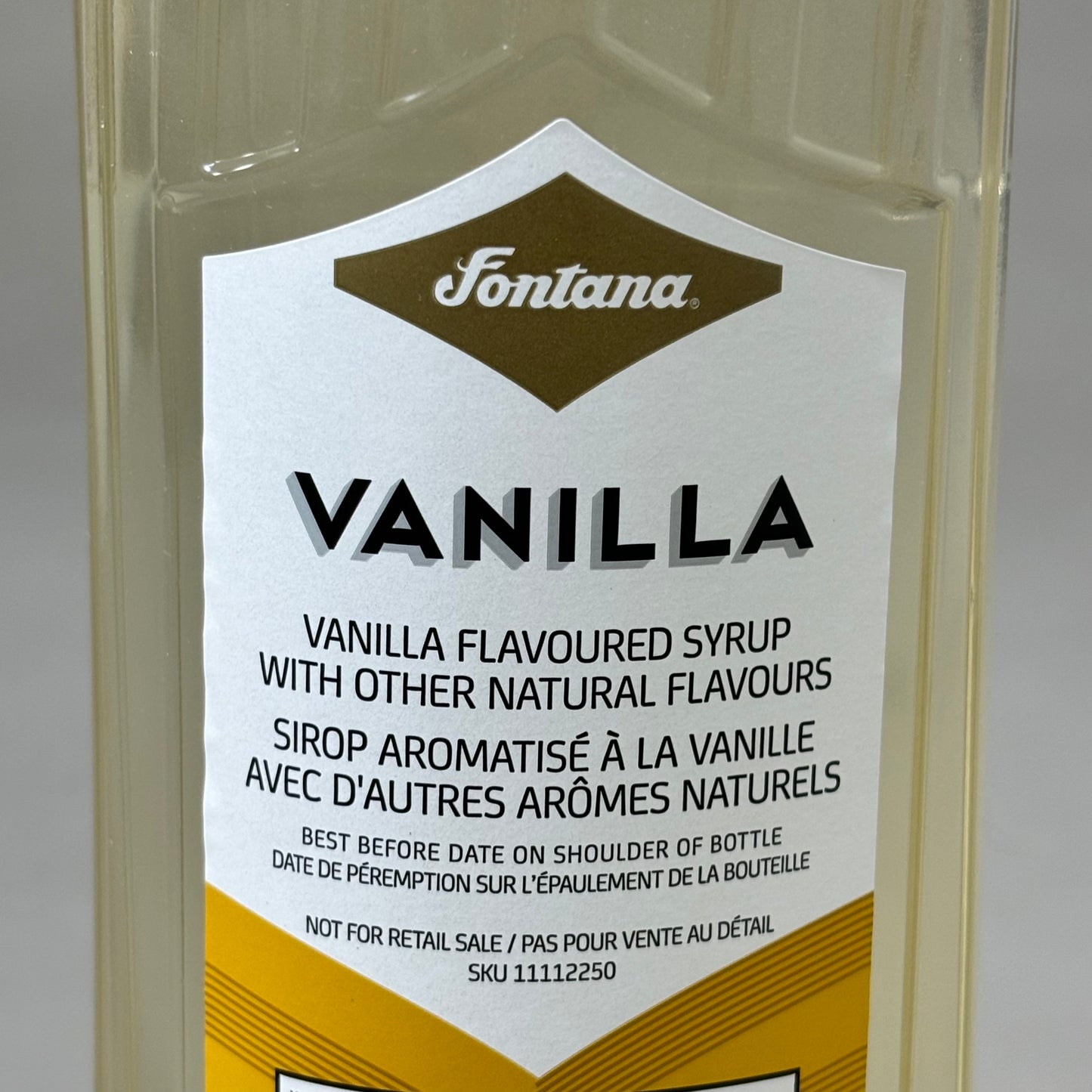 STARBUCKS (4 PACK!) Fontana Vanilla Flavored Syrup 33.8 fl oz/bottle BB: 07/2025
