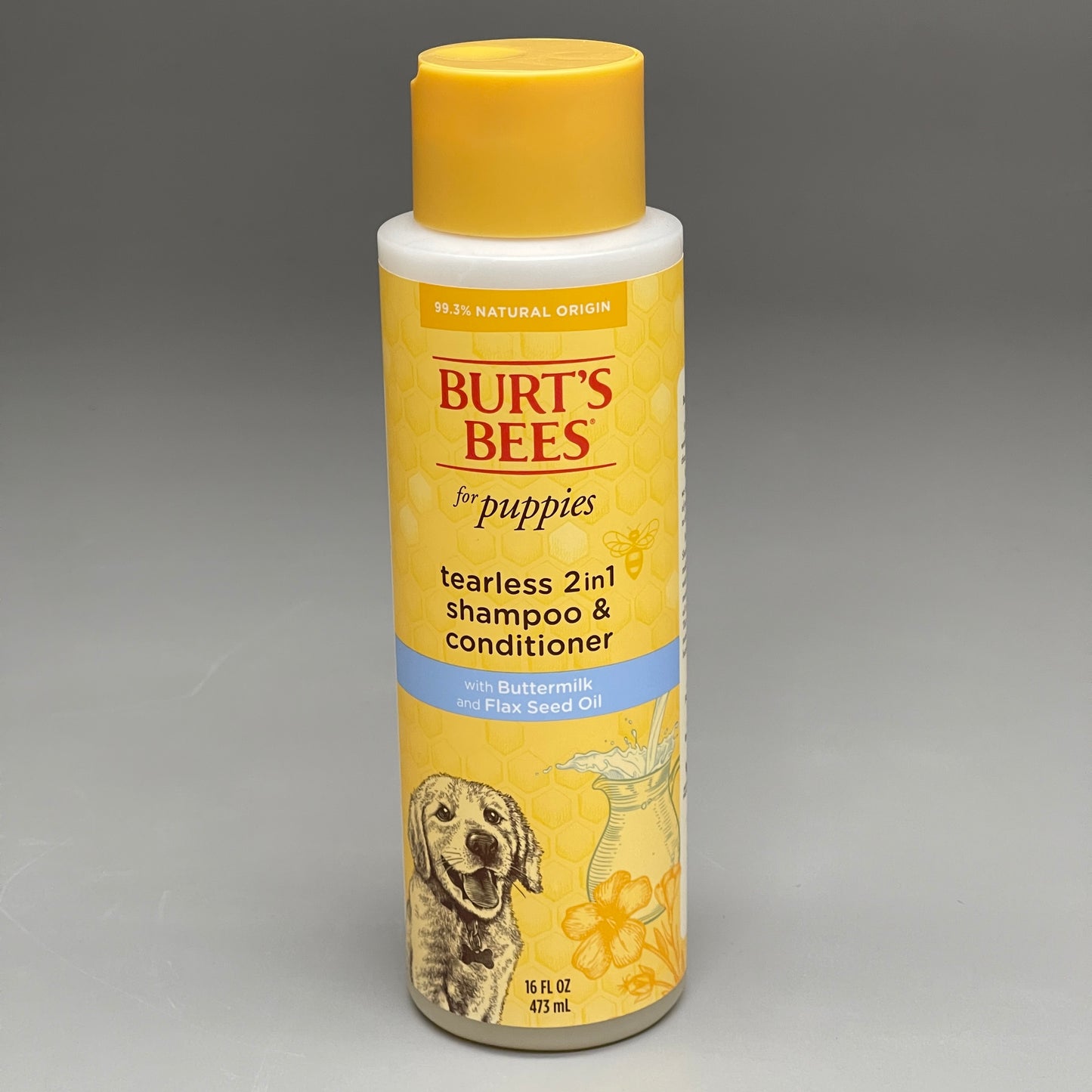 BURT'S BEE'S (2 PACK) For Puppies Tearless 2-in-1 Shampoo & Conditioner 16 oz FFP4775