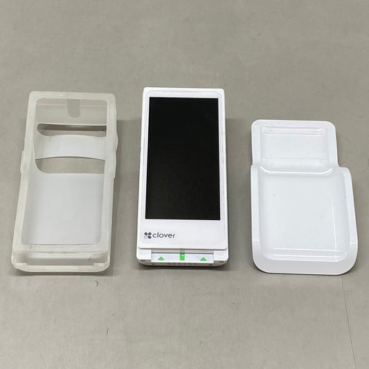 CLOVER FLEX  POS System/ Mobile Card Swiper For Retail,Restaurants Etc!  7.75"x3.25"x2" White (As-is (See Images))