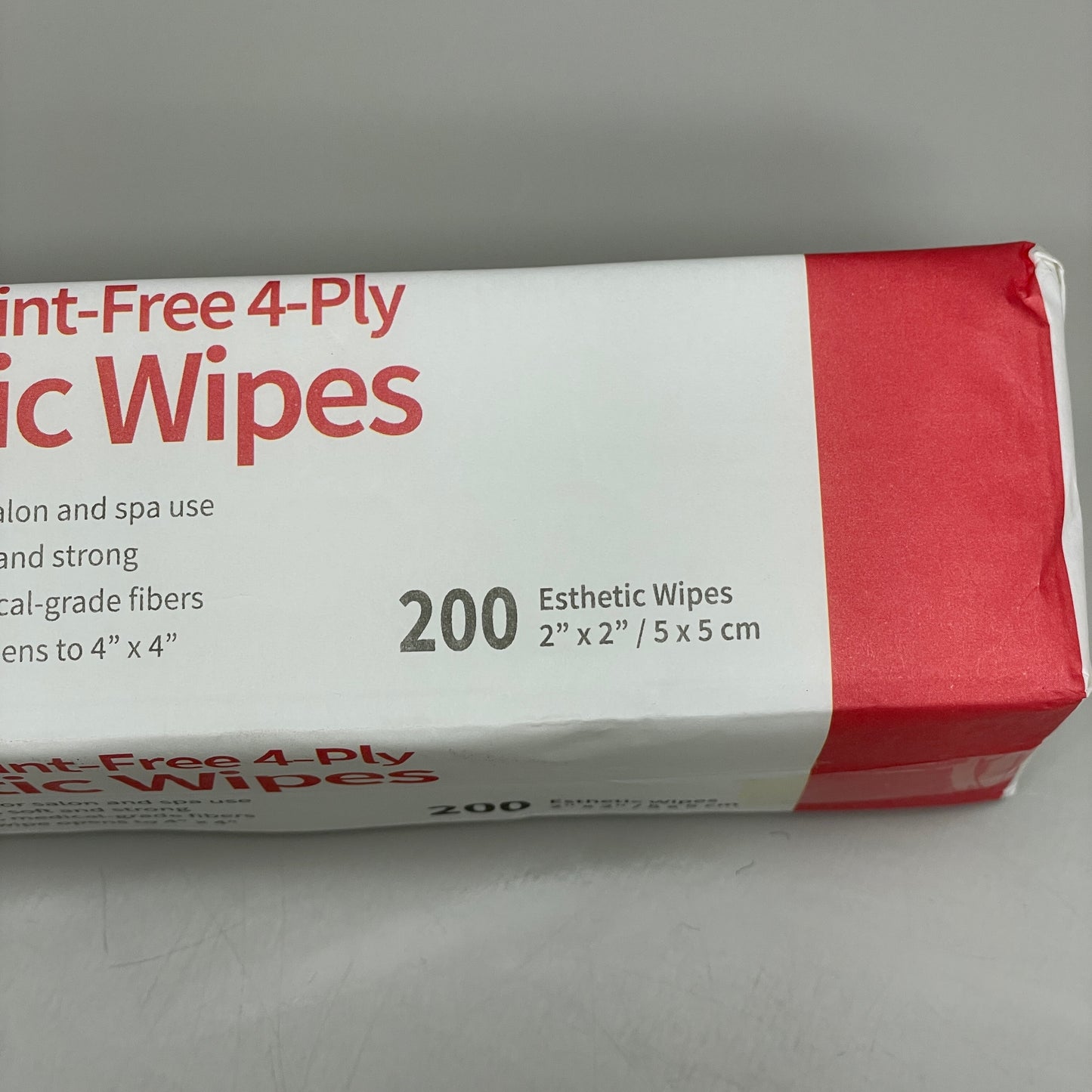 FORPRO (6 PACK) All Purpose Lint Free 4-Ply Esthetic Wipes 200 Wipes 110371