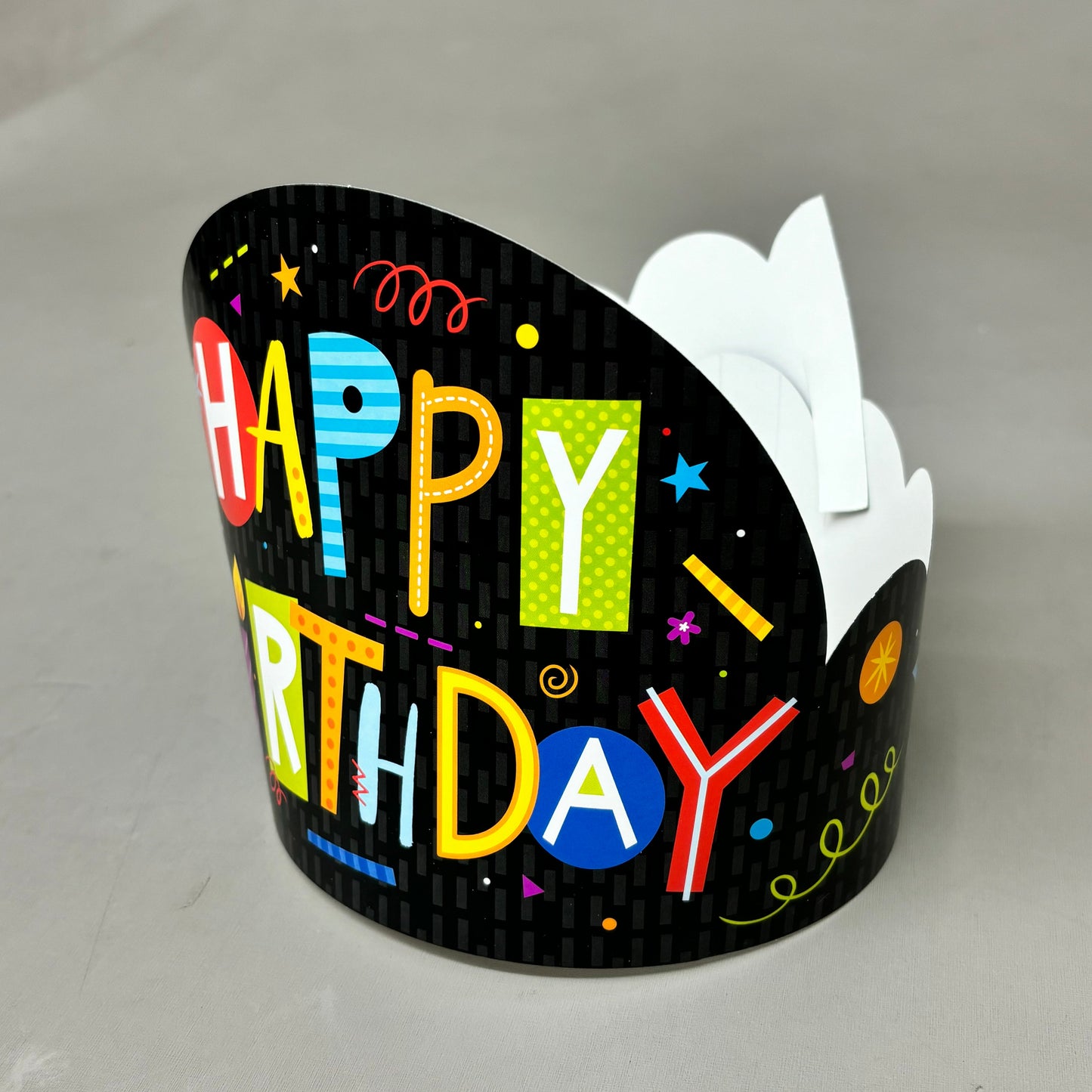 ZA@ CREATIVE TEACHING PRESS (30 PACKS) Happy Birthday Crowns Party Supplies 24" 2817 As-is C