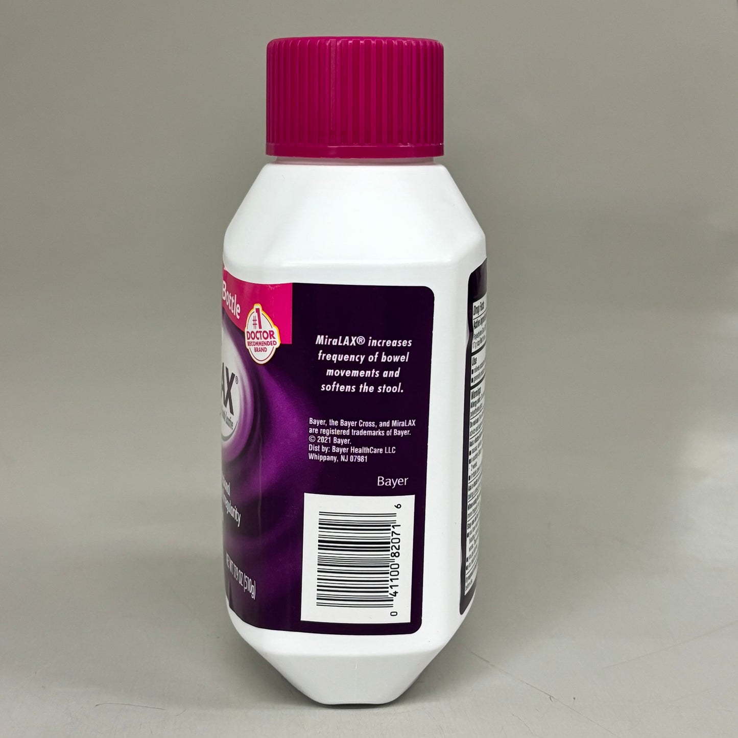 MIRALAX (2 PACK) Laxative Power Gentle Relive for Constipation 179.9 oz BB 11/25