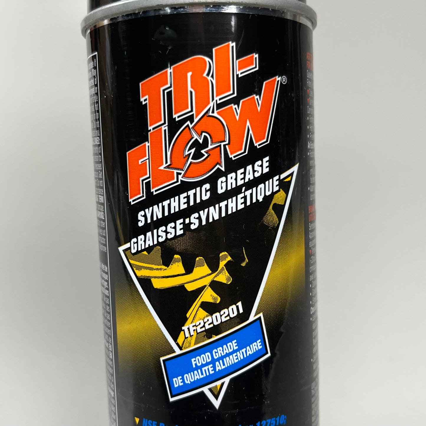 TRI-FLOW Food Grade Synthetic Grease Aerosol 11.25 oz Black TF220201 (New)