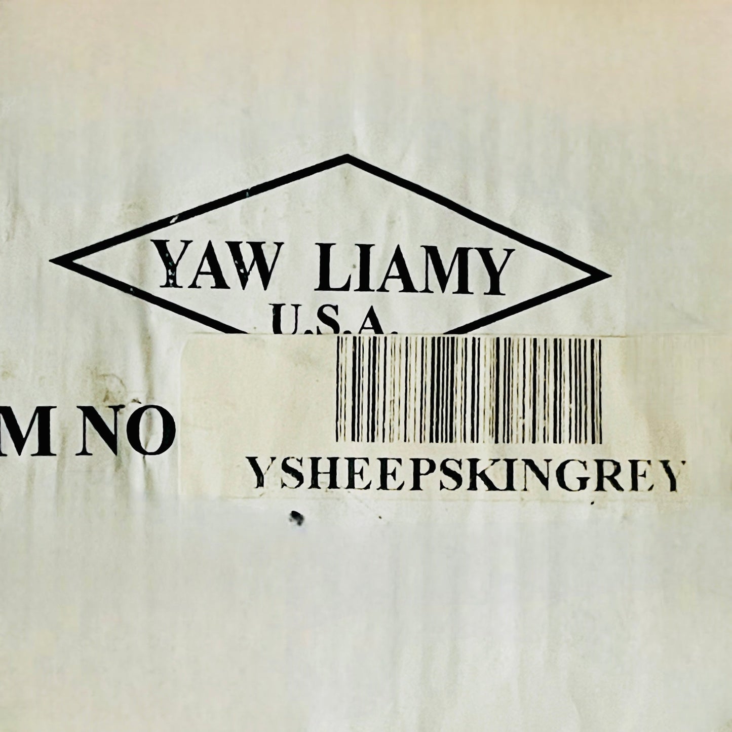 Z@ 46 YARDS of FLEECE! YAW LIAMY Huge Roll of Fleece Fabric / Material  60” W Sheepskin Grey (New) F