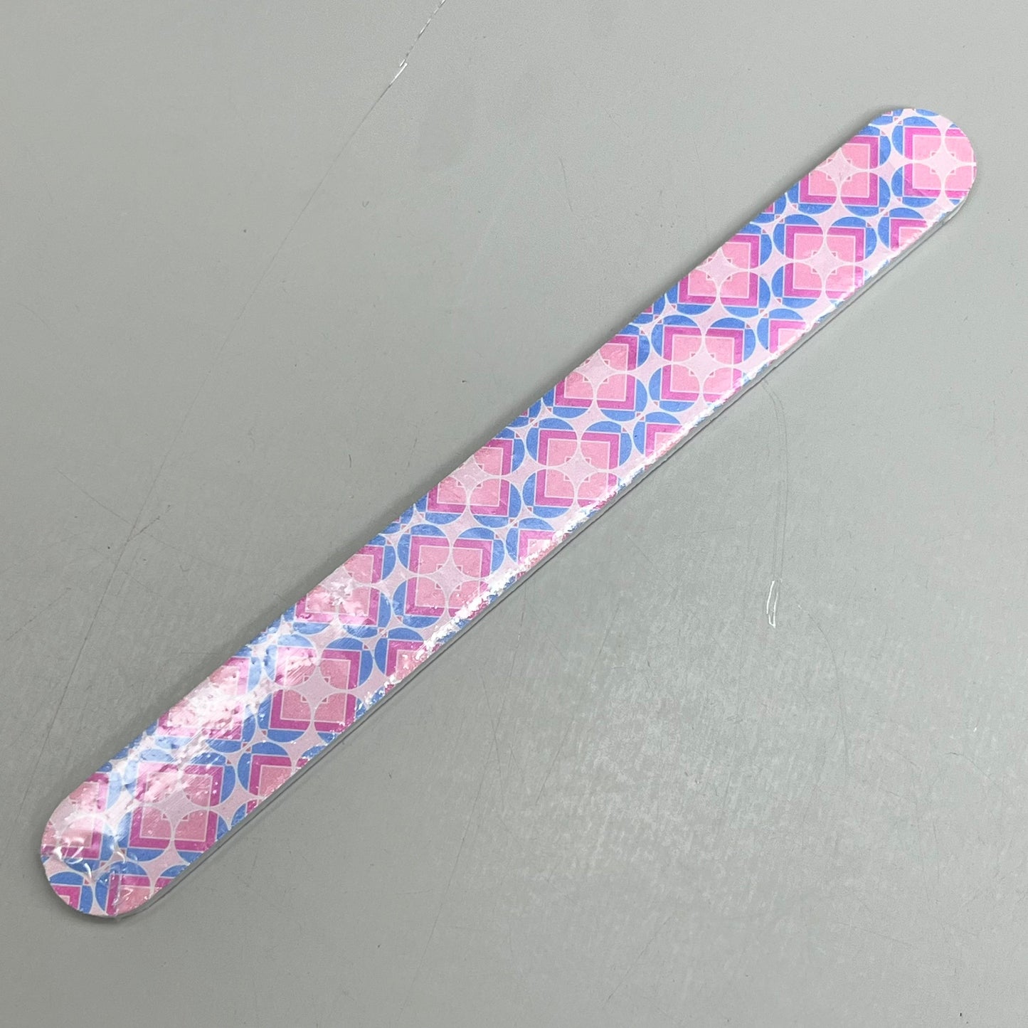 ZA@ WALGREENS (10 PACK!) Pattern Nail File 7" Pink Abstract WIC 254462 C