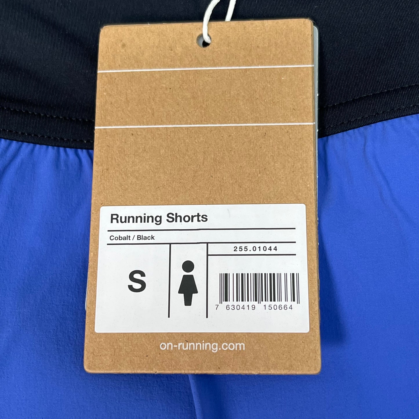 ON RUNNING Women's Active Wear Running Shorts Sz-Small Cobalt Black 255.01044