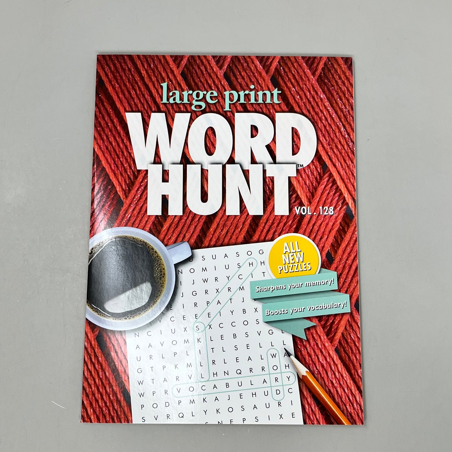 WORD HUNT (4 PACK) Large Print Word Search Puzzles Vol. 125, 126, 127, 128 353231