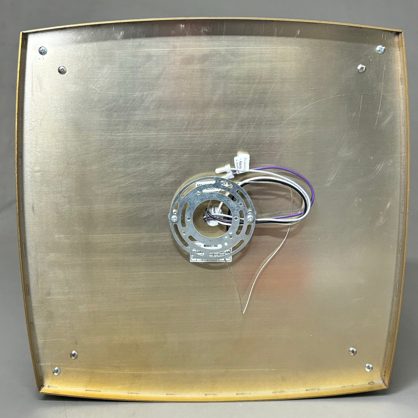 SCOTT LAMP CO. Aluminum Metal Housing Ceiling Lighting Gold/Broze LC103-18-KD-AL