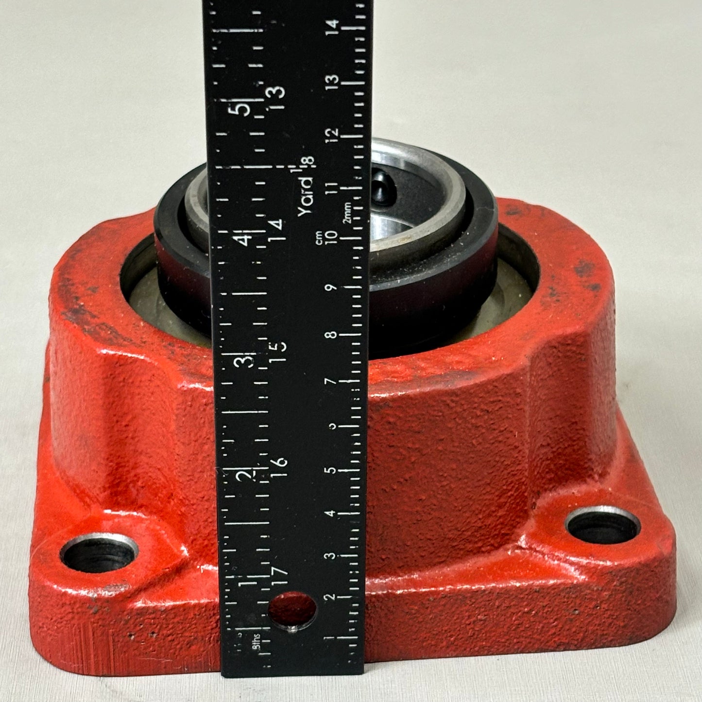 ROYERSFORD Spherical 4-Bolt Flange Bearing Non-Expansion 2" Red 40-05-N200