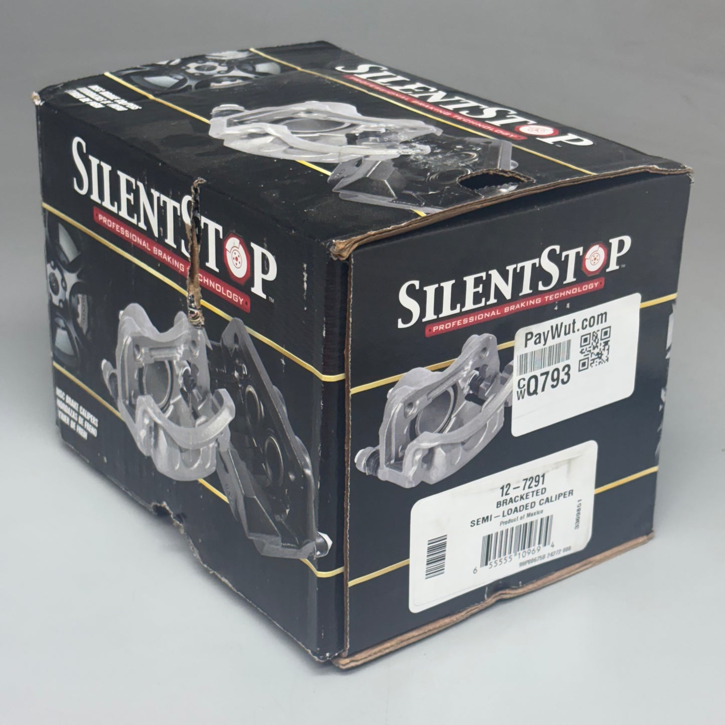 SILENT STOP Semi Loaded Caliper Disc Brake For Nissan 12-7291