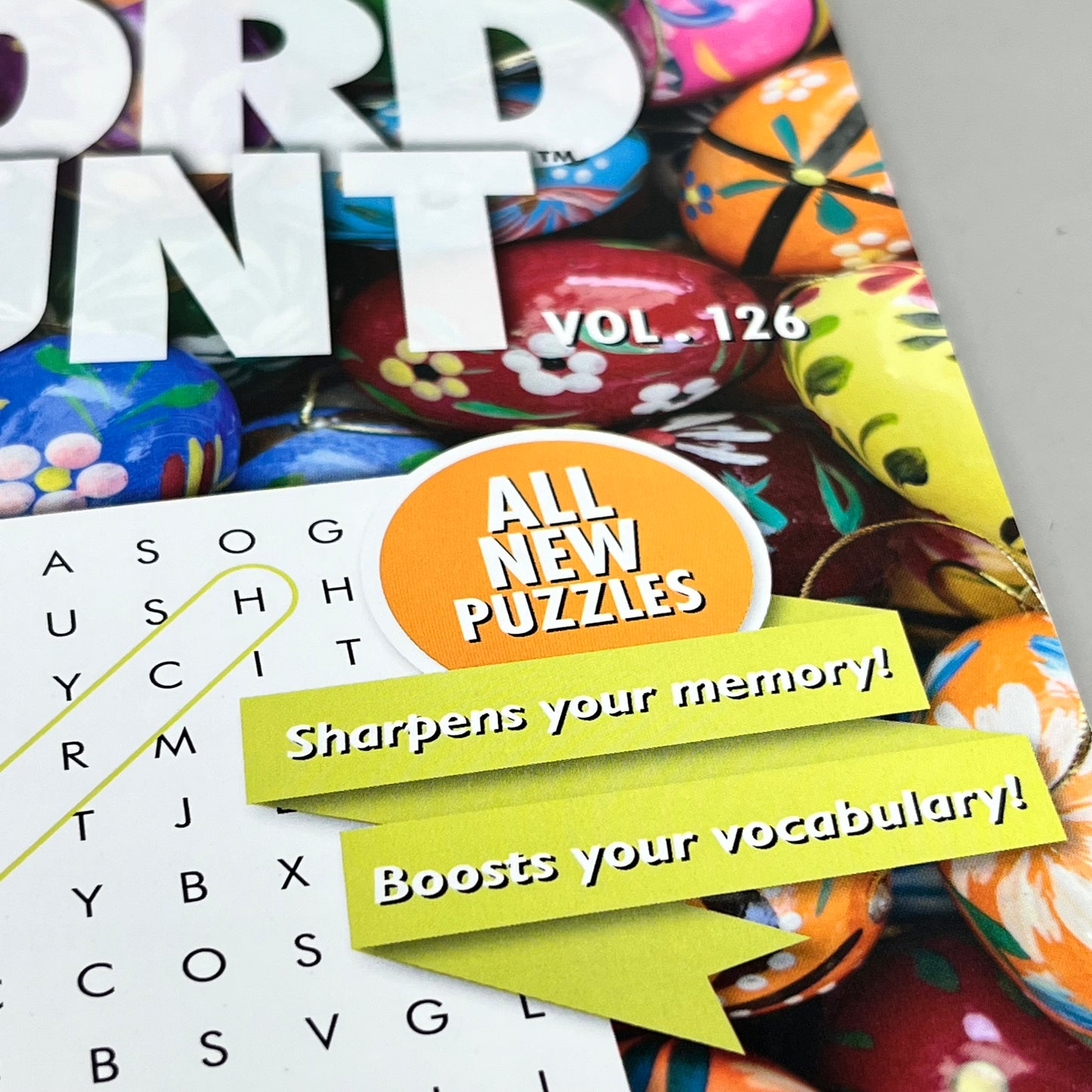 WORD HUNT (4 PACK) Large Print Word Search Puzzles Vol. 125, 126, 127, 128 353231