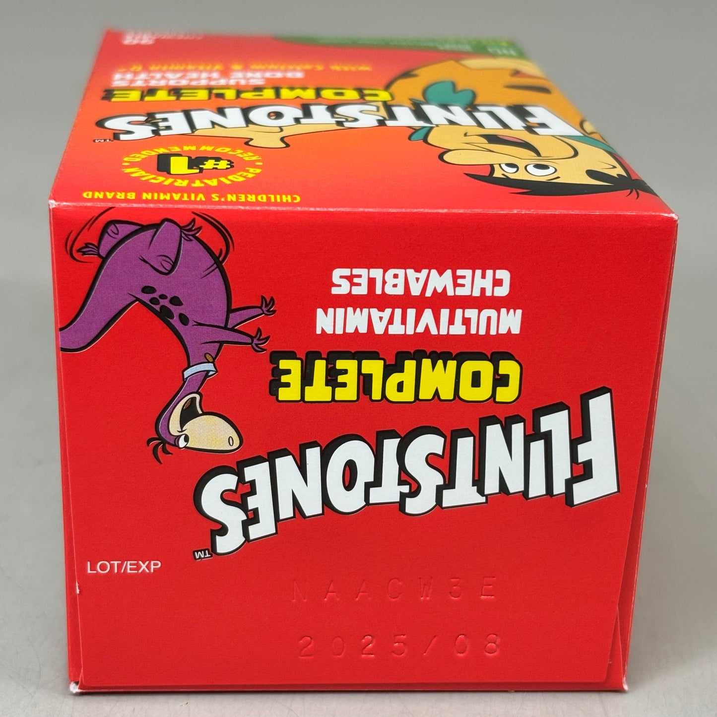 ZA@ BAYER (3 PACK, 90 TABLETS EACH) Flintstones Complete Multivitamin Kids BB 08/25 C