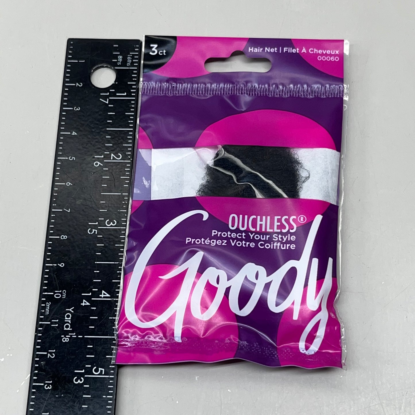 GOODY (6 PACK!) Ouchless Hair Nets Black 3000500