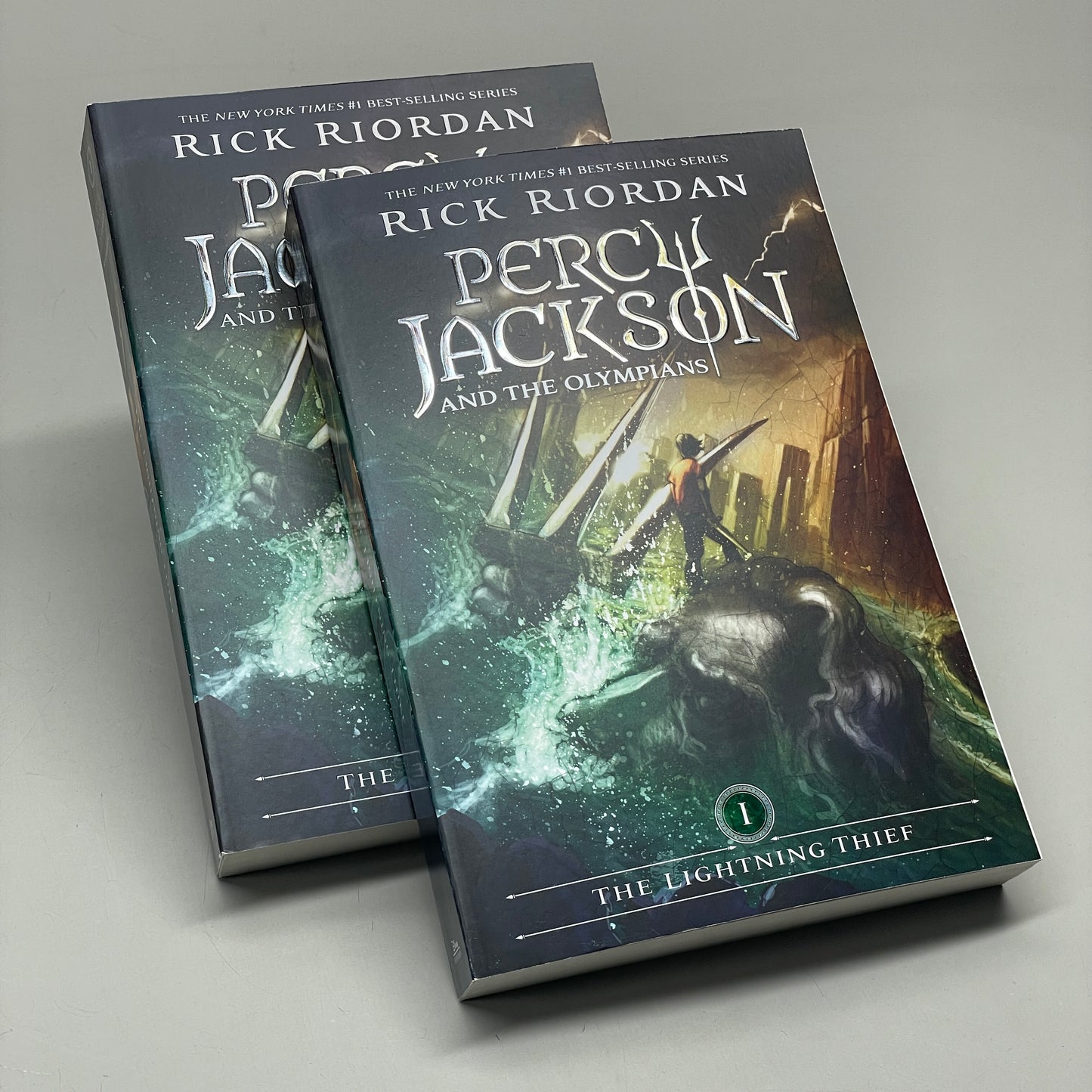 THE LIGHTNING THIEF: Percy Jackson & the Olympians (2 Books) Paperback By Rick Riordan
