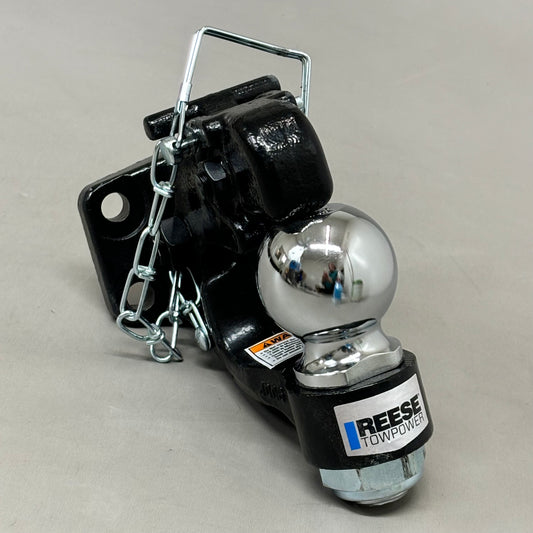 REESE TOWPOWER Steel Pintle Hook & Ball Combination Bolt on 16,000 lbs 7411720