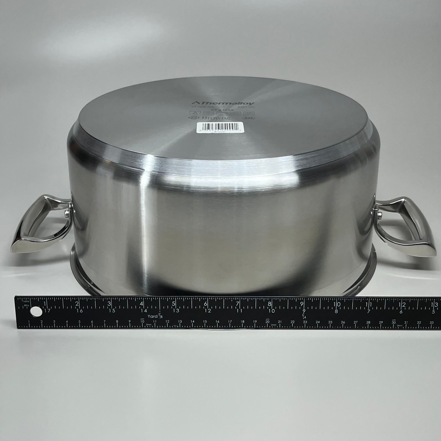 BROWNE Thermalloy Stainless Steel Brazier 8 qts 5724009 (New)