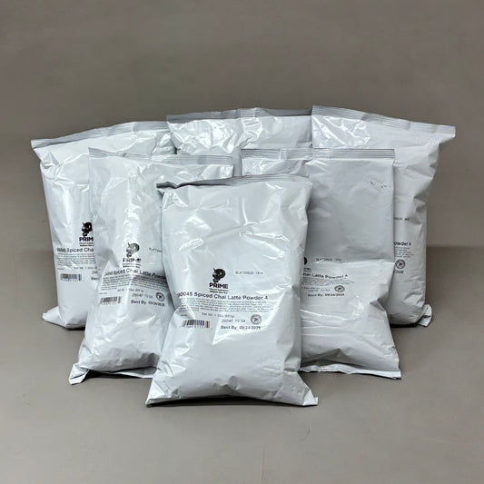 PRIME (6 Pack 1.5 lb Each) Spiced Chai Latte Drink Powder 090045 BB 9/25