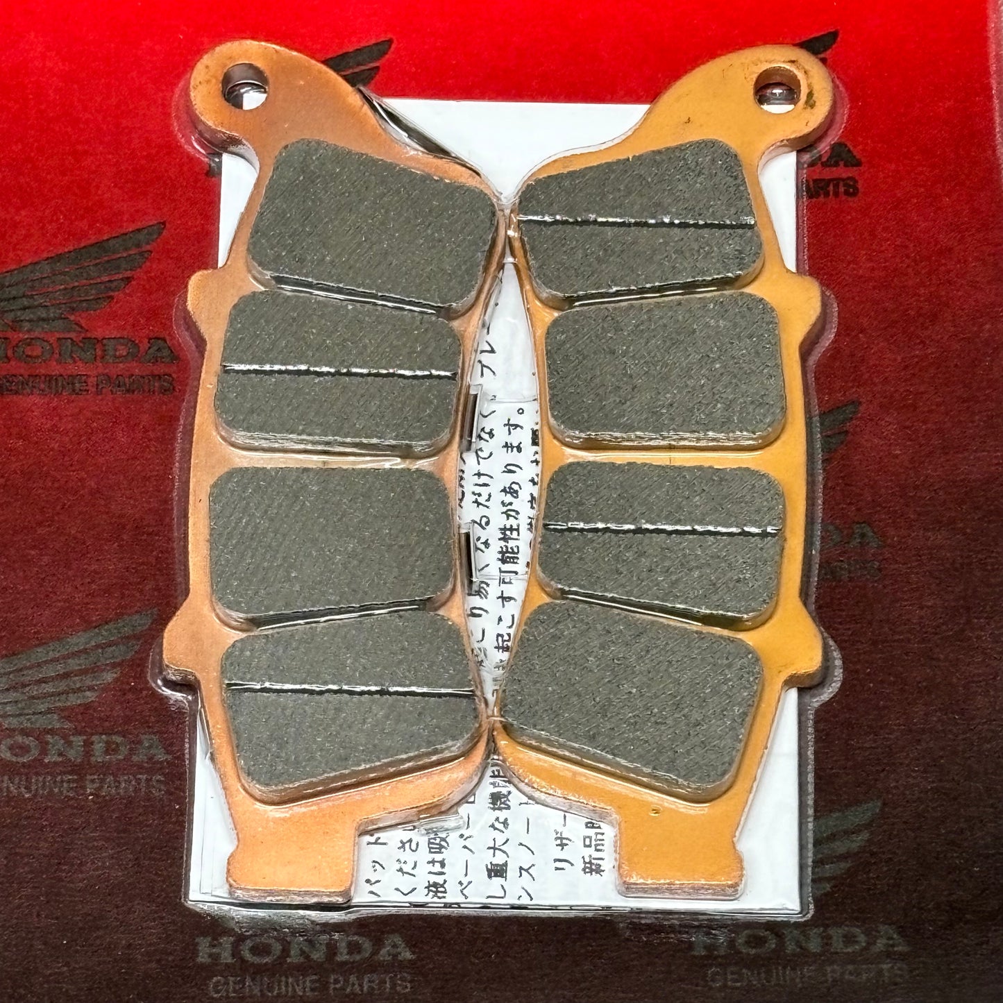 HONDA Front Brake Pad Gold Wing-GL1800 Valkyrie Bagger-GL1800B OEM 06455-MCA-016