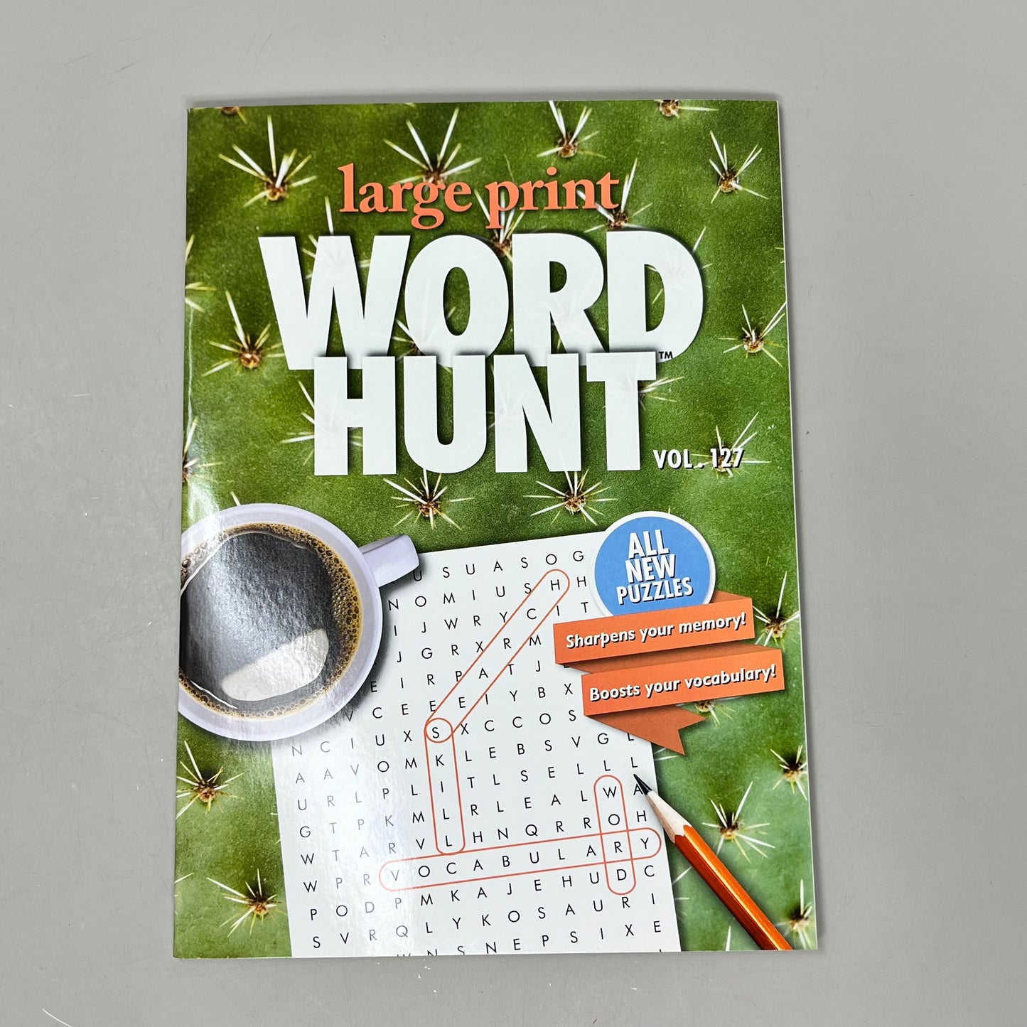 WORD HUNT (4 PACK) Large Print Word Search Puzzles Vol. 125, 126, 127, 128 353231