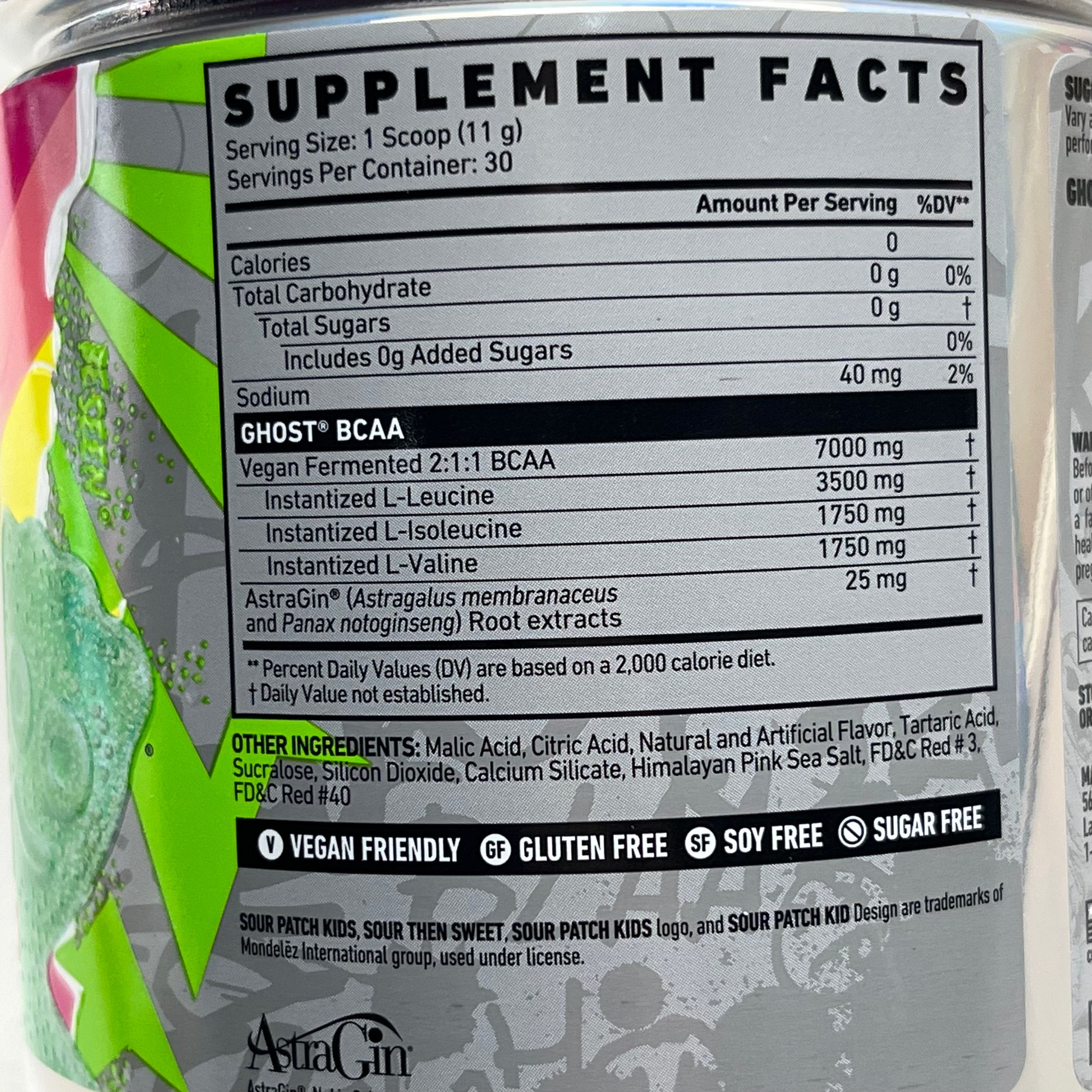 GHOST BCAA Amino Acids Sour Patch Kids Watermelon 11.6oz. 330g Exp 01 PayWut