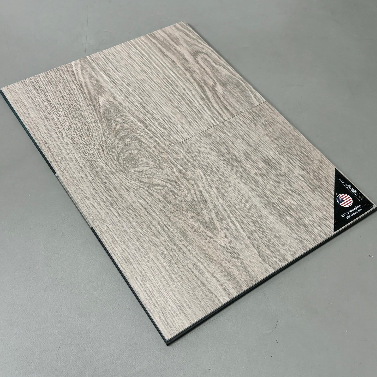 ZA@ ENGINEERED FLOORS (6 PACK) Pure Grain Luxury Vinyl Tile (DLVT) Samples 18"X13" Assorted Colors