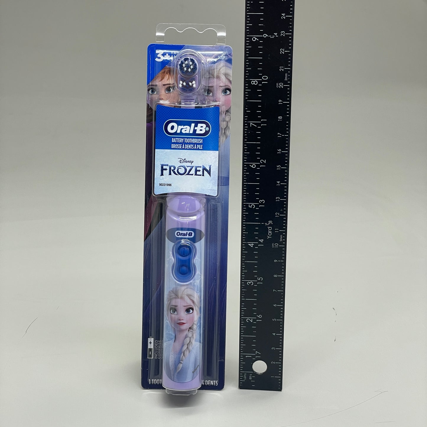 ORAL-B (4 PK) Kid's Pro-Health Frozen Elsa Battery Toothbrush Soft Bristle Purple 90227216