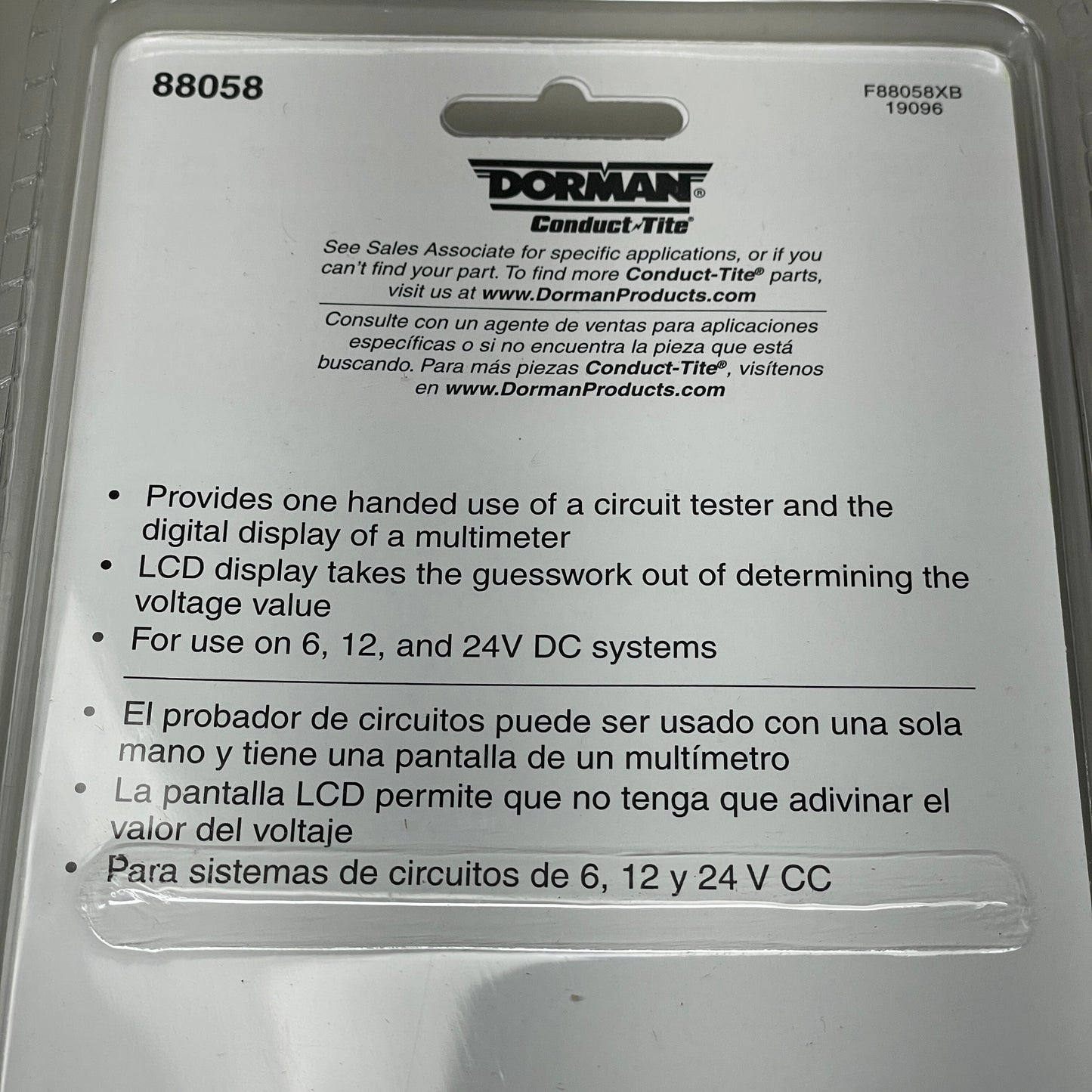 DORMAN Circuit Testers w/ LCD Display 88058