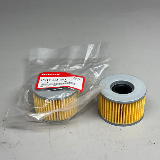 HONDA (2 PACK) OEM Element Oil Filter 15412-KEA-003