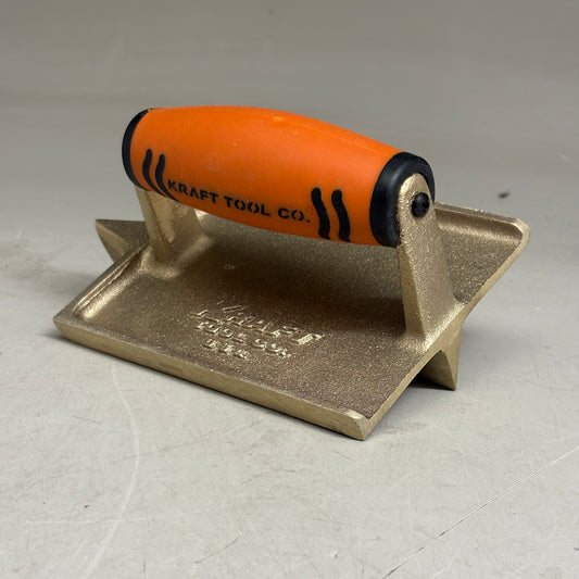 KRAFT TOOL CO Deep Bit Bronze Groover with ProForm Handle 6" x 4-1/2" 1/4"R 1"D