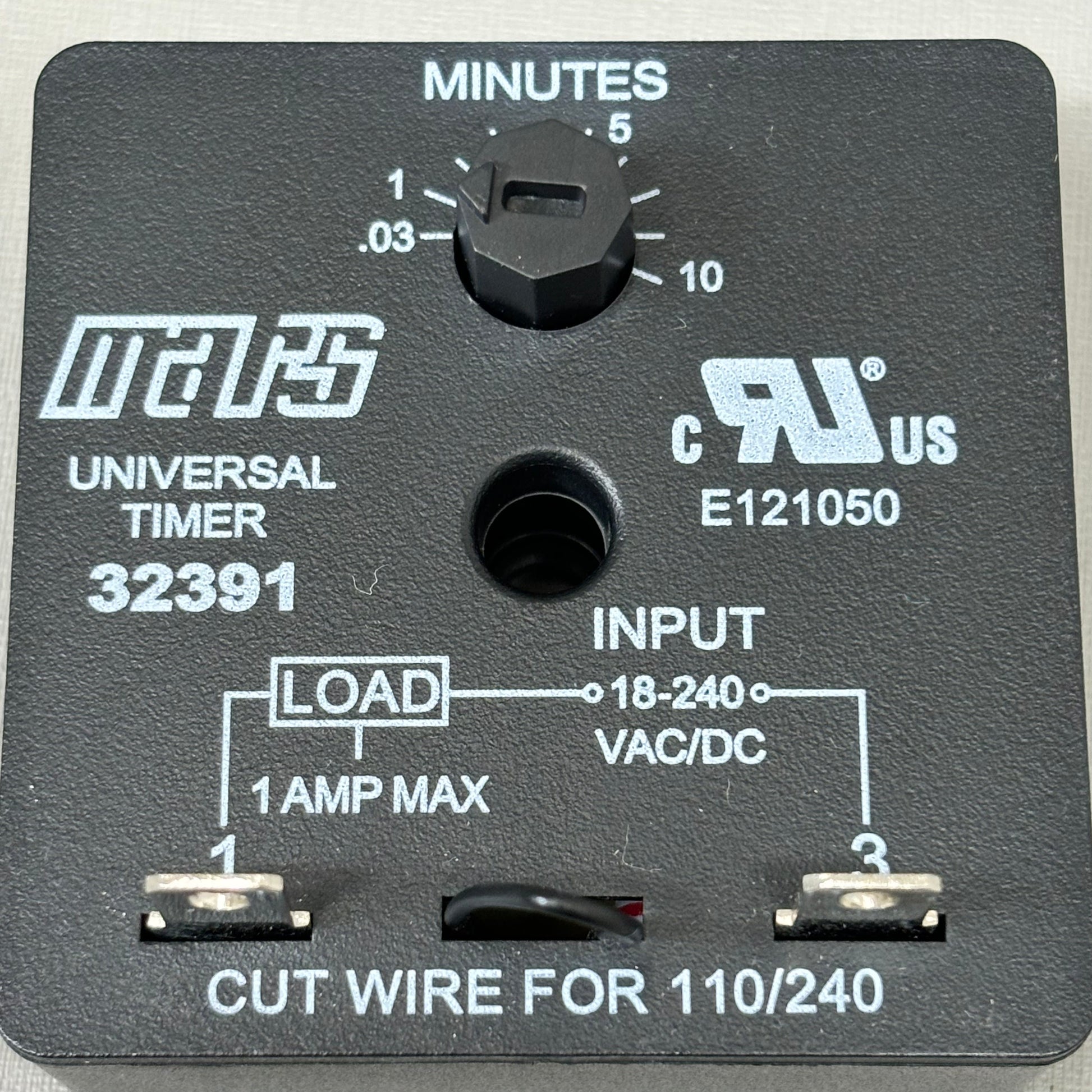 MARS SS Delay On Make Timer Dial Adjustment 50/60Hz Rating 1 AMP 18-24 ...