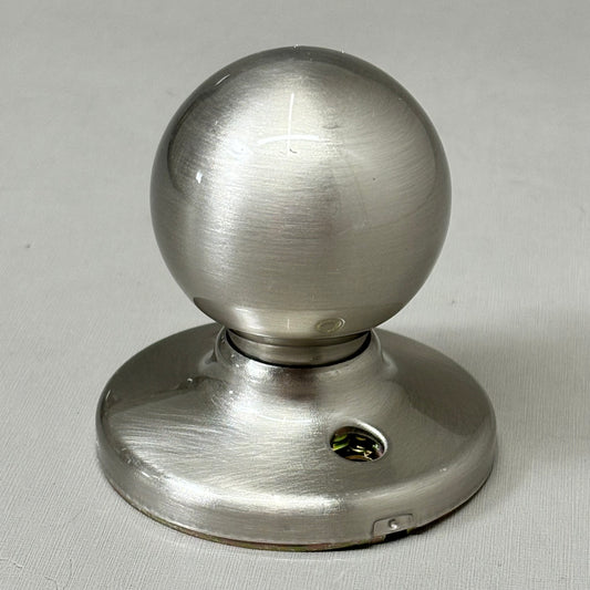 KWIKSET Polo Dummy Door Knob Single Sided Handle Satin Nickel 488P-15