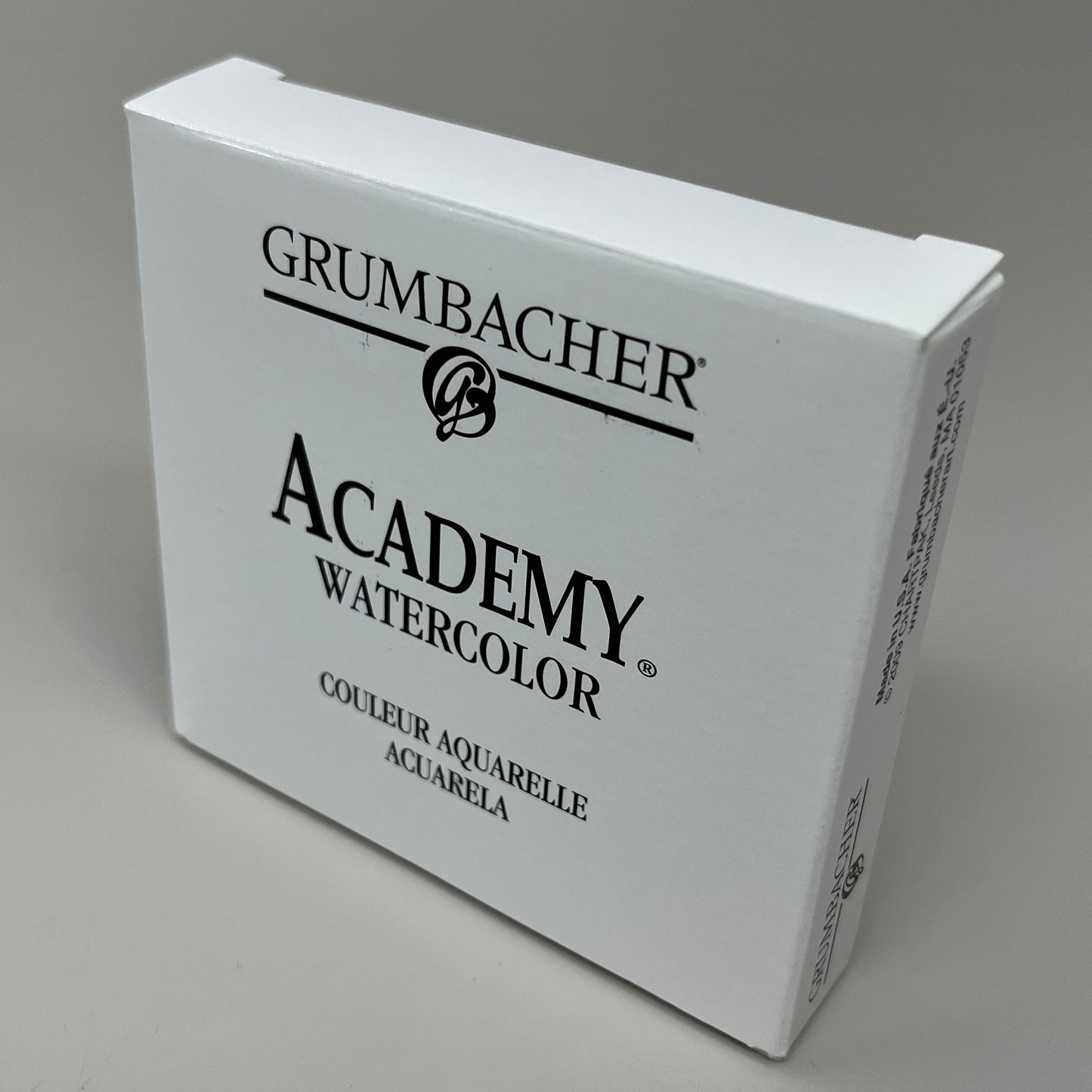 GRUMBACHER 6-PACK! Academy Watercolor Paint Olive Green .25 fl oz / 7.5 ml A150 (New)