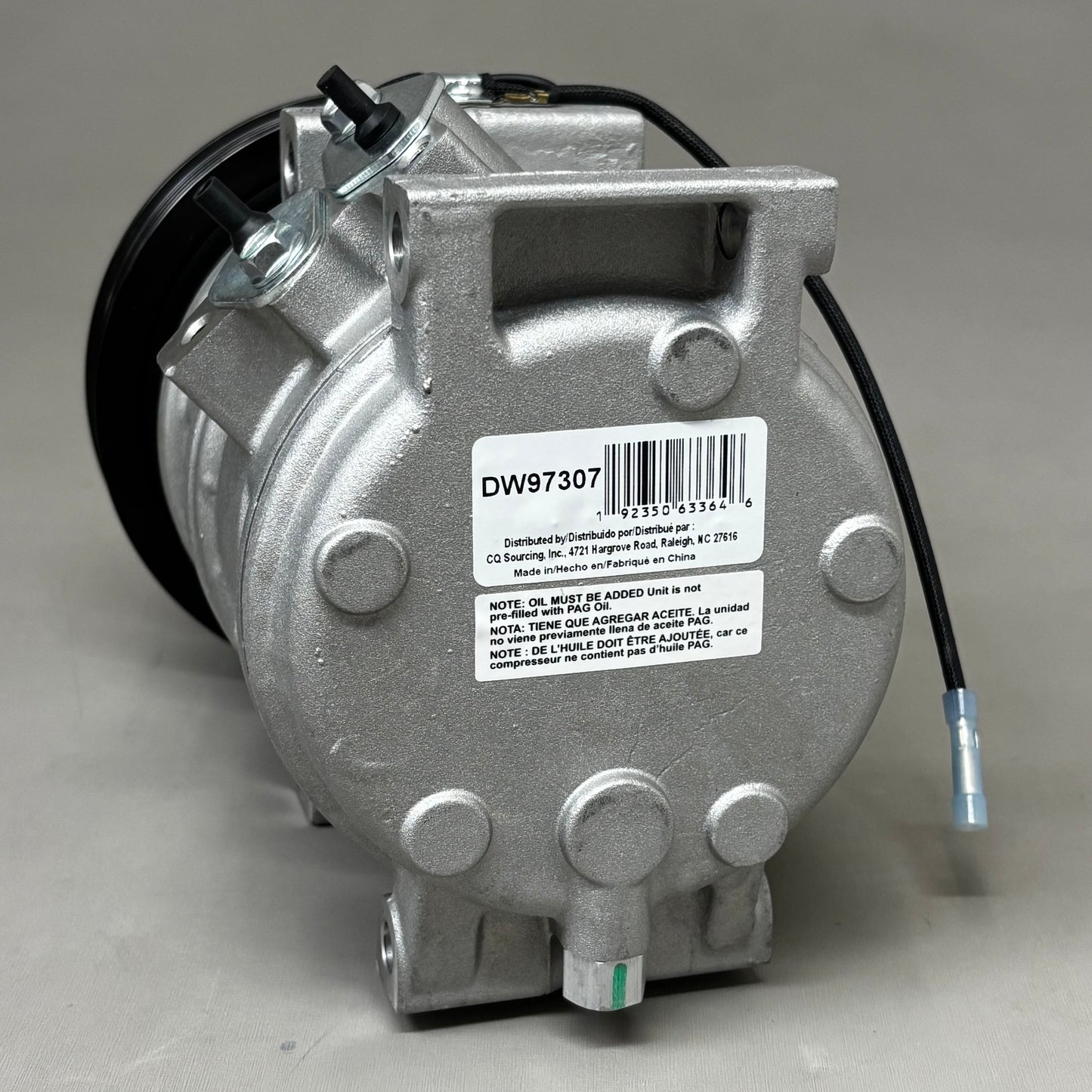 CARQUEST Standard A/C Compresor W/ Clutch Remanufactured DW97307