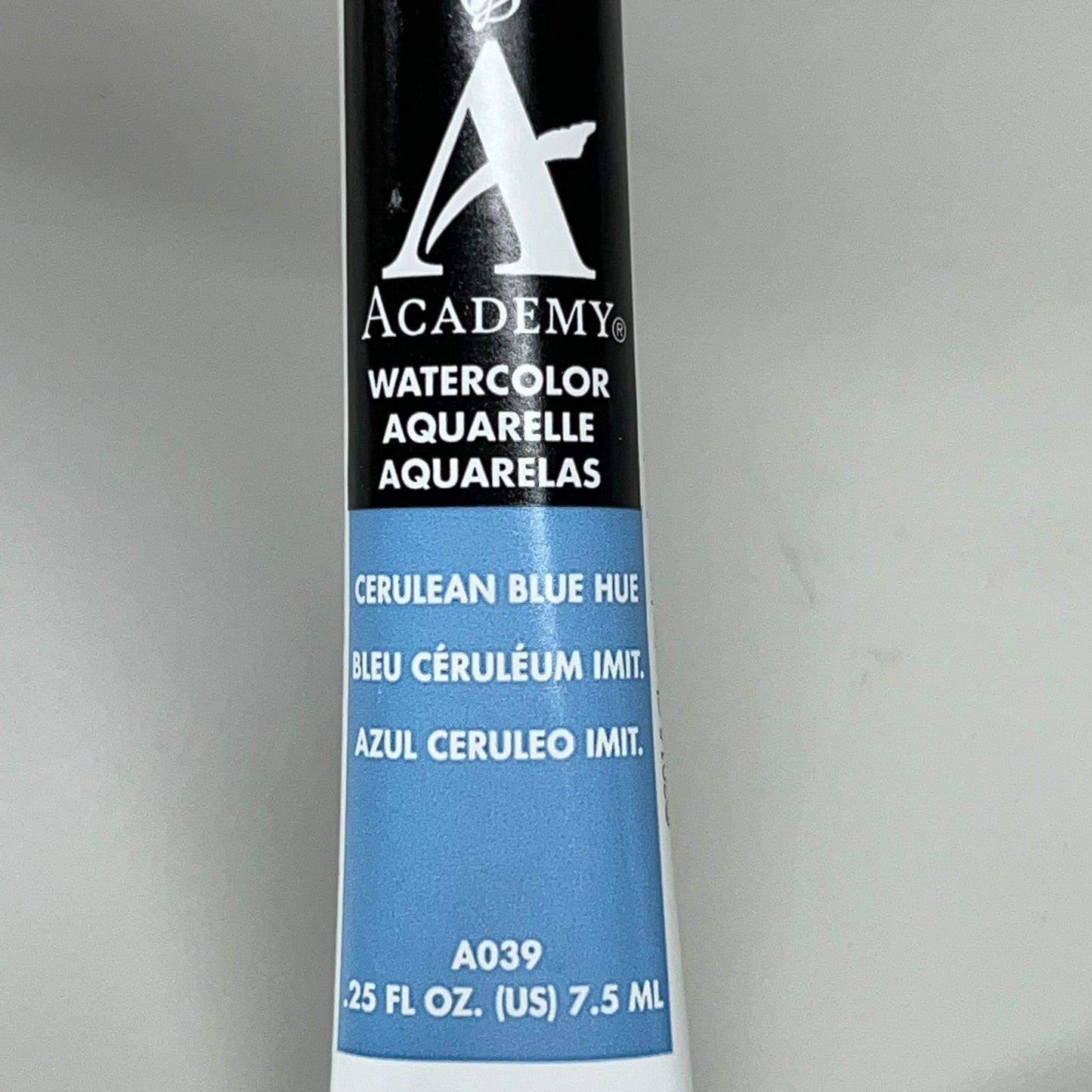 GRUMBACHER 6-PACK! Academy Watercolor Paint Cerulean Blue .25 fl oz / 7.5 ml A039 (New)