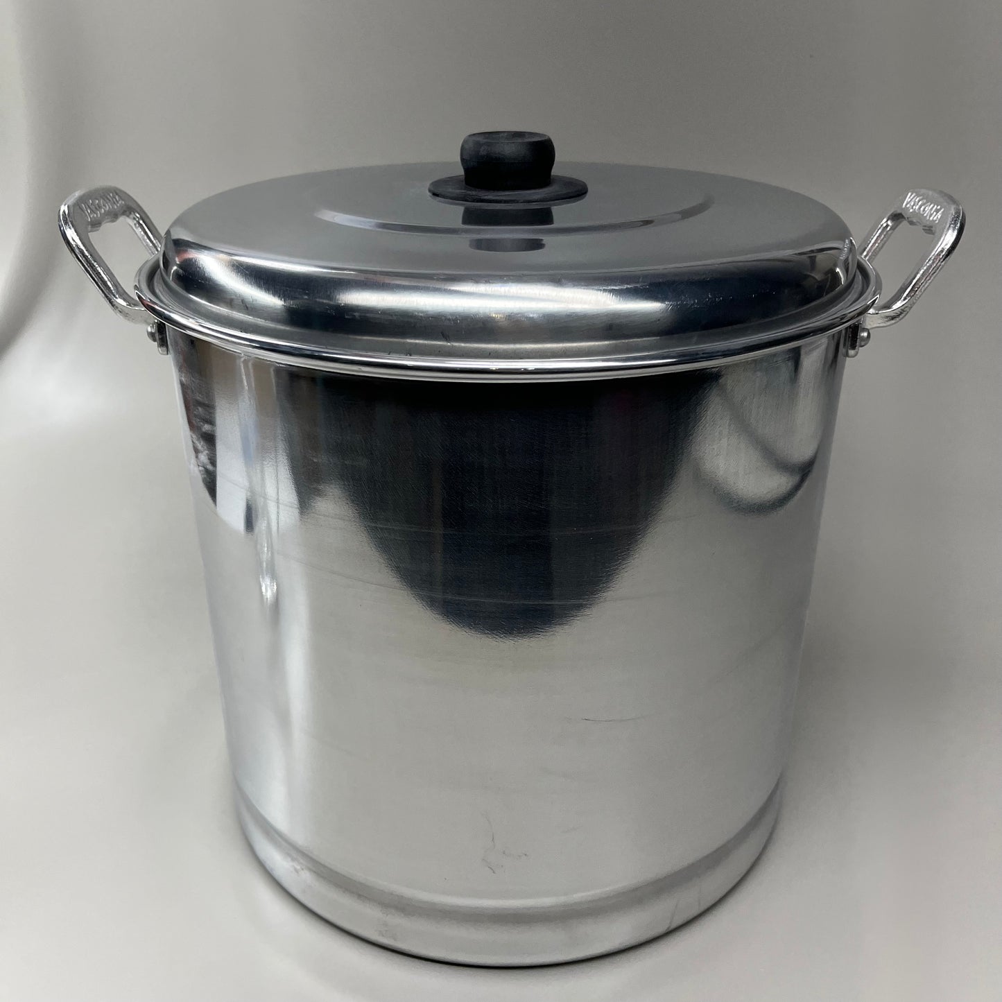 VASCONIA Steamer Pot w/ Lid & Tray Aluminum 13” 27.5 QT 26 L 713412 (New)