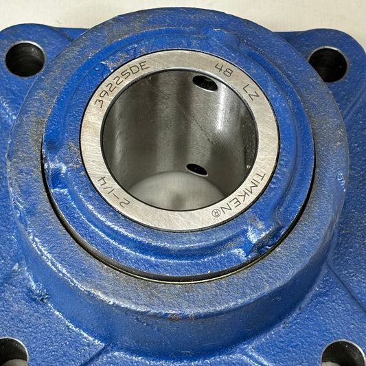 ROYERSFORD Type E 4-Bolt Square Flange Bearing 2-1/4" Dual Locking 20-05-0204