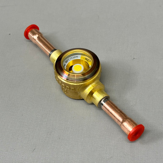 DANFOSS Sight Glass HVAC Monitoring Refrigerant Level 1/4" x 1/4" ODF 014L0181