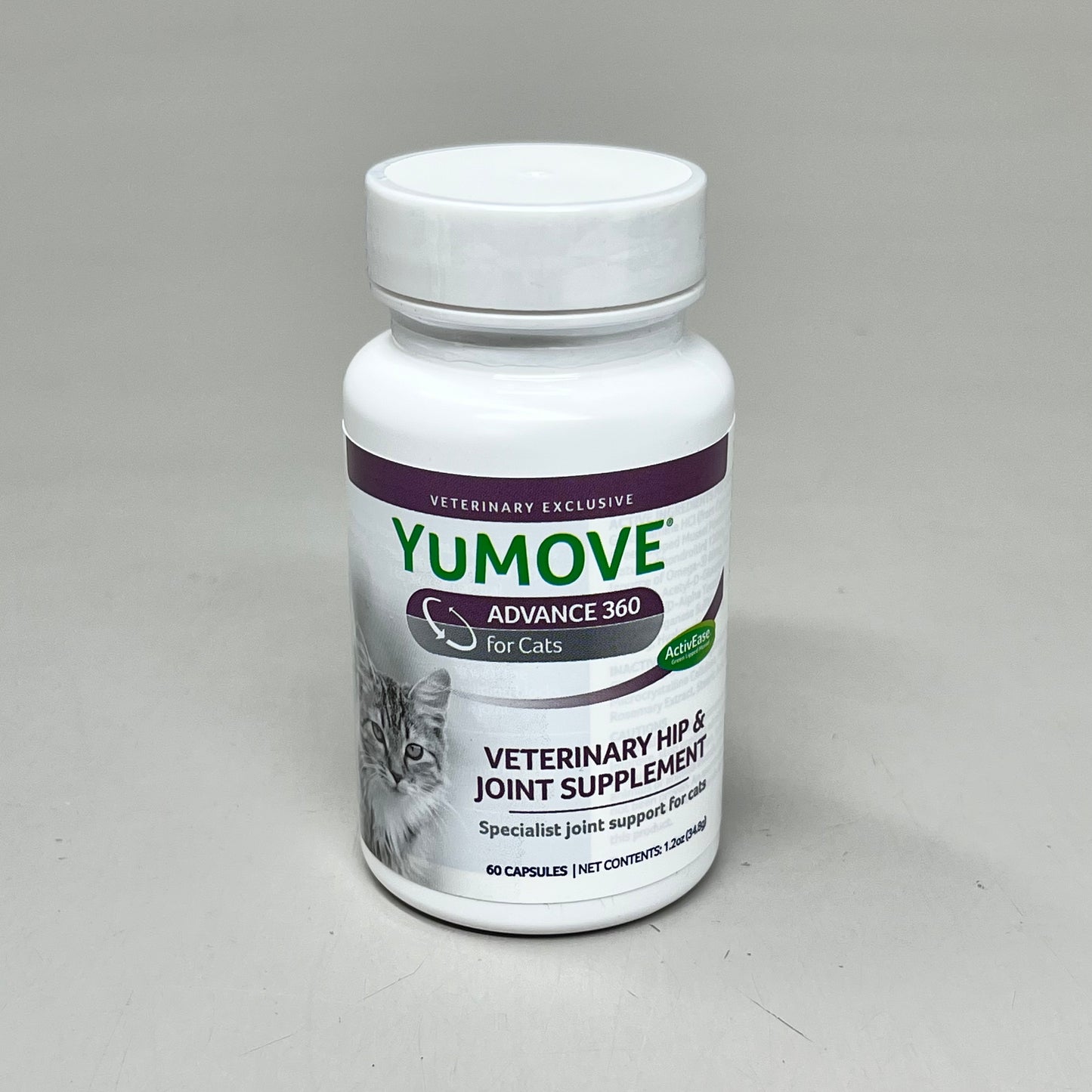 YUMOVE (3 PACK) Advance 360 Cats Veterinary Hip & Joint Supplement 60-Cap BB 07/24