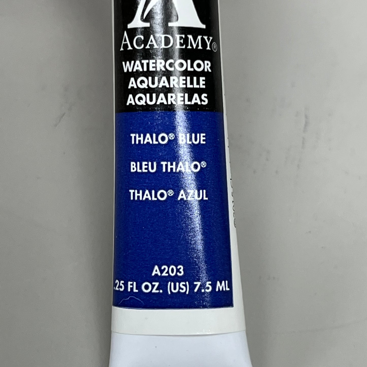 GRUMBACHER 6-PACK! Academy Watercolor Paint Thalo Blue .25 fl oz / 7.5 ml A203 (New)