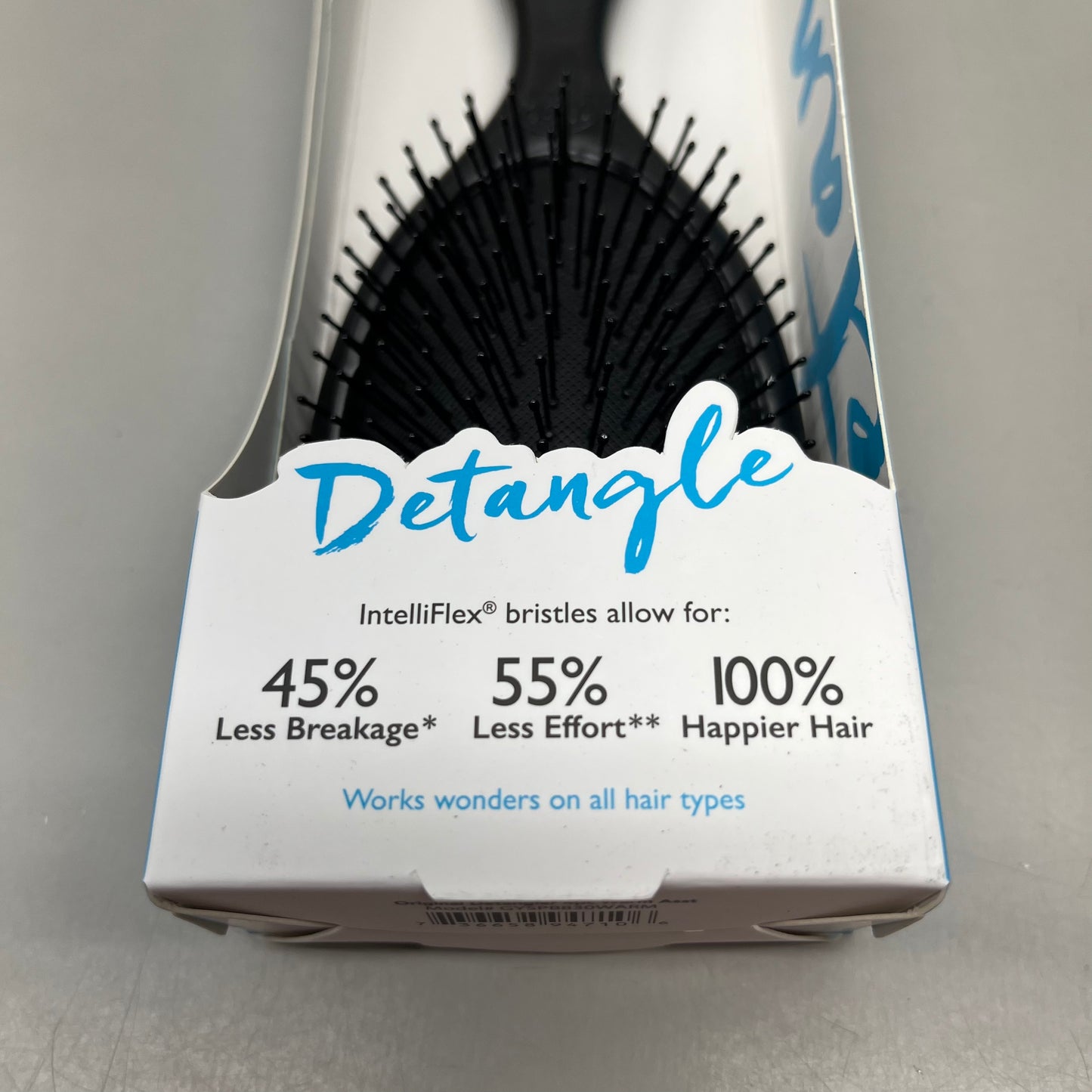 WET BRUSH (2 PACK!) Original Detangler Brush-all Hair Types Black GYSPB830WARM