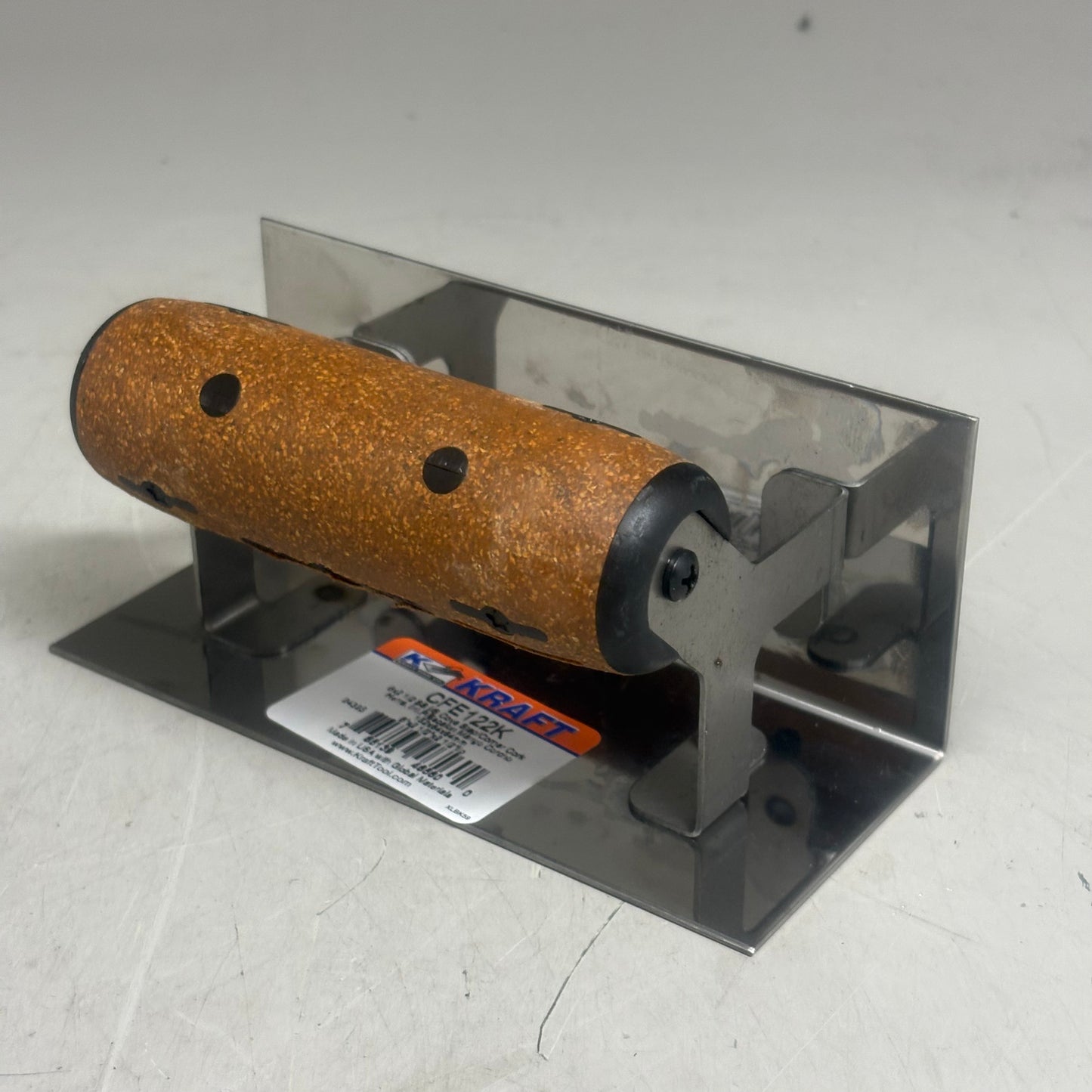 KRAFT TOOL CO Elite Series Five Star Inside Square Step Tool Cork Handle 6x2-1/2