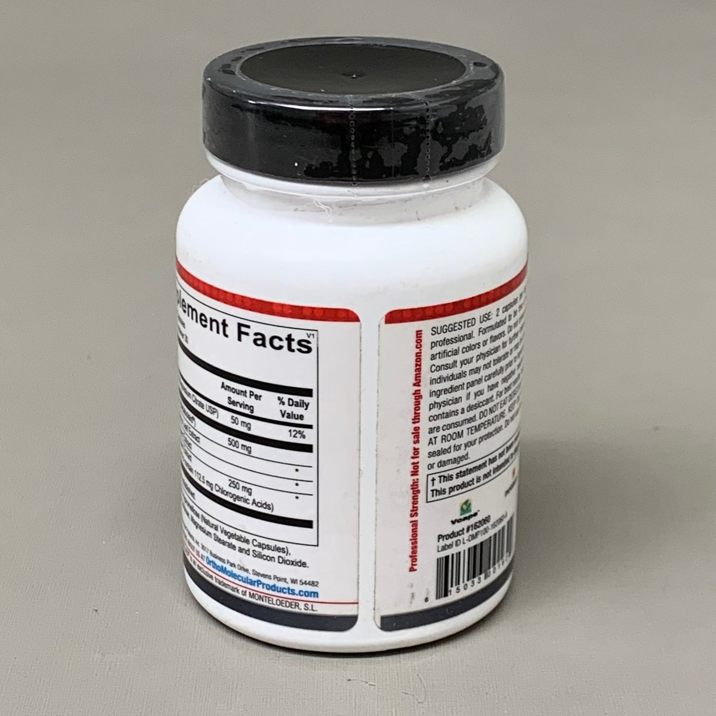 ZA@ ORTHO MOLECULAR(2 PACK,60 CAPSULES EACH) HiPhenolic Cardiovascular Health BB2/25 C