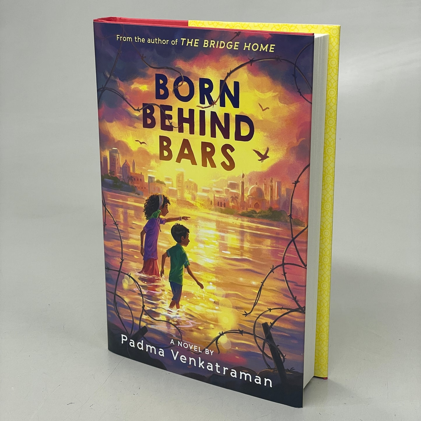BORN BEHIND BARS Hardcover A Novel By Padma Venkatraman