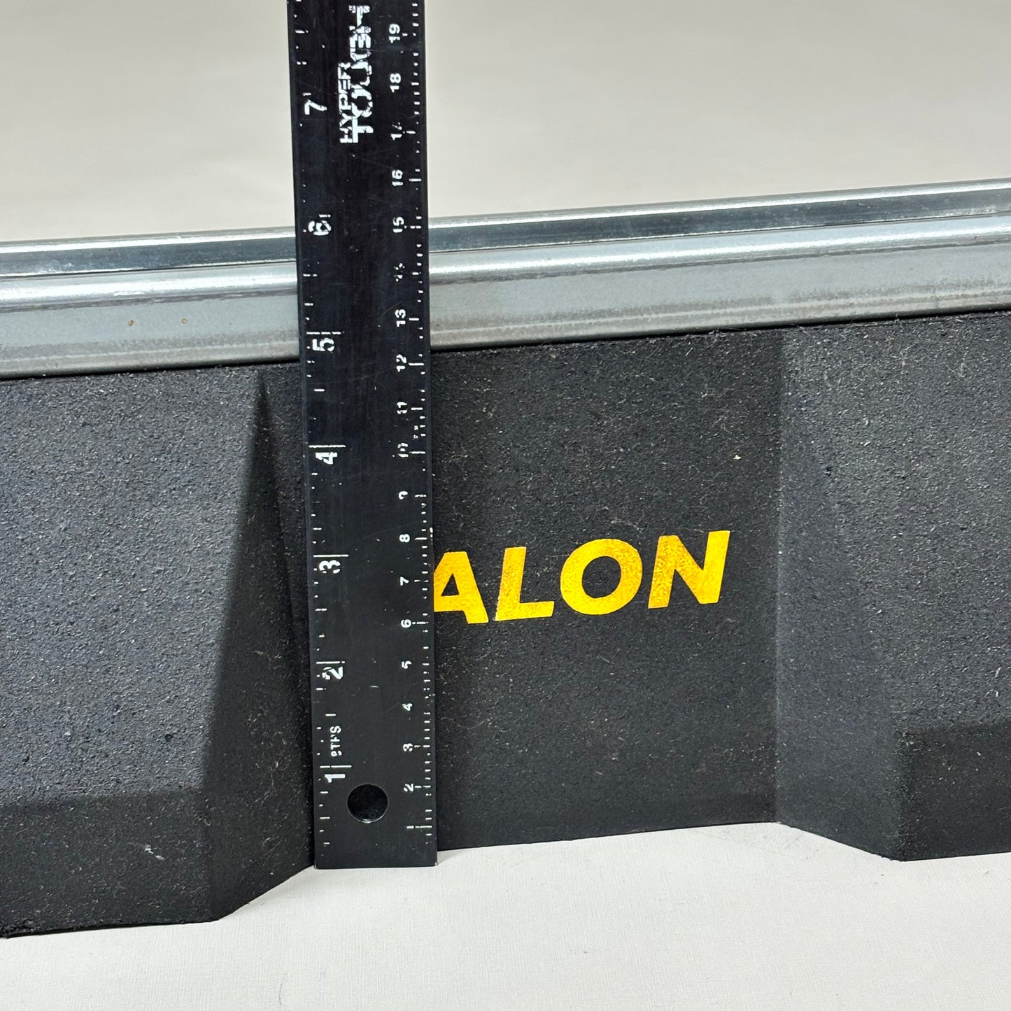 TALON Roof Block For Solar Racking, HVAC, Cable Tray Etc 9.6" Strut Length Black