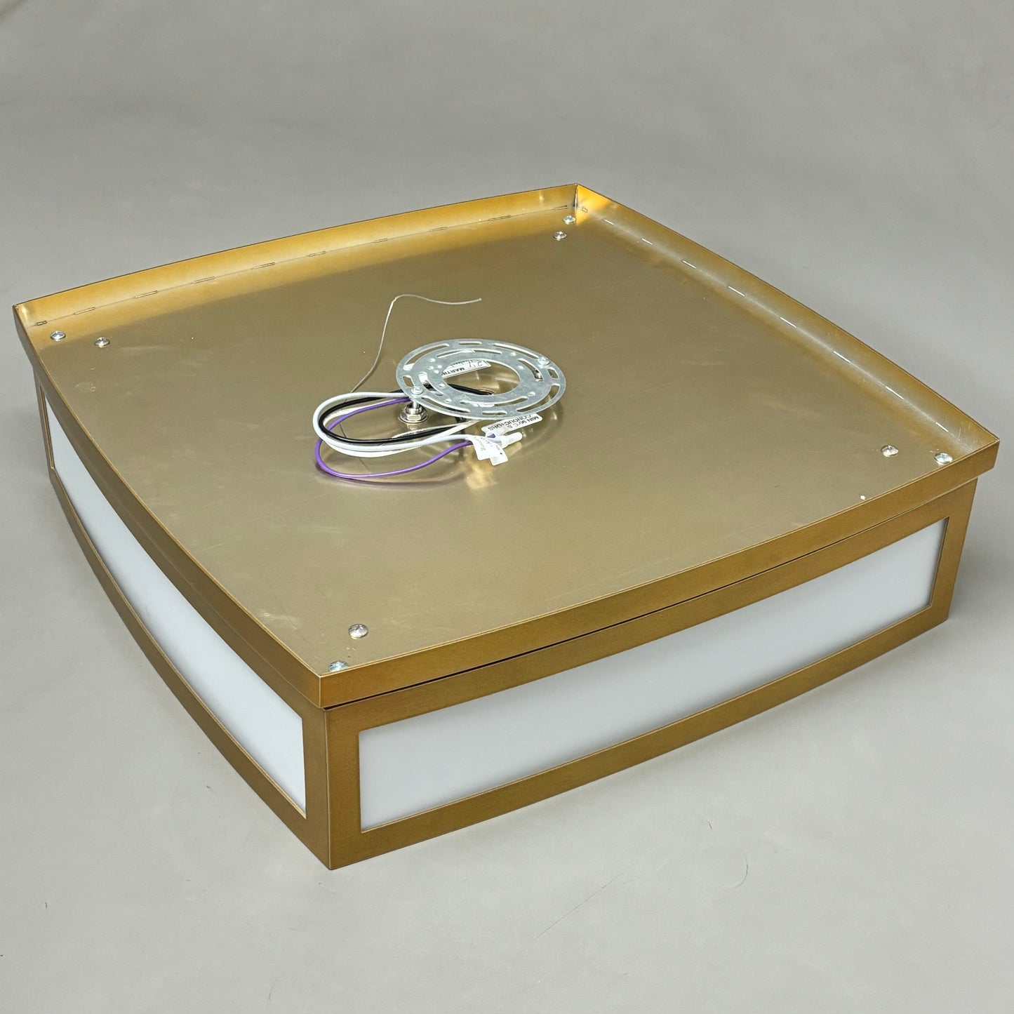 SCOTT LAMP CO. Aluminum Metal Housing Ceiling Lighting Gold/Broze LC103-18-KD-AL